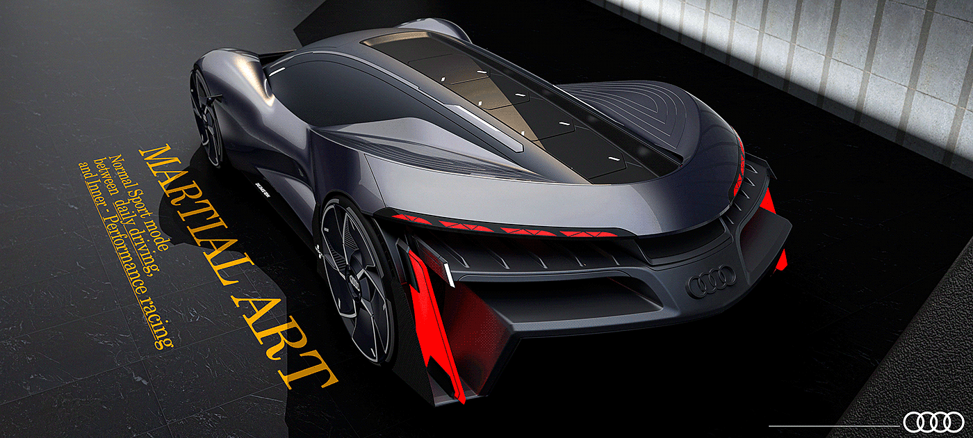 audi，concept，Appearance design，Cool，Automobile design，