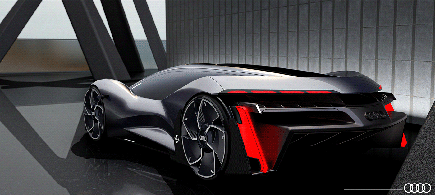 audi，concept，Appearance design，Cool，Automobile design，