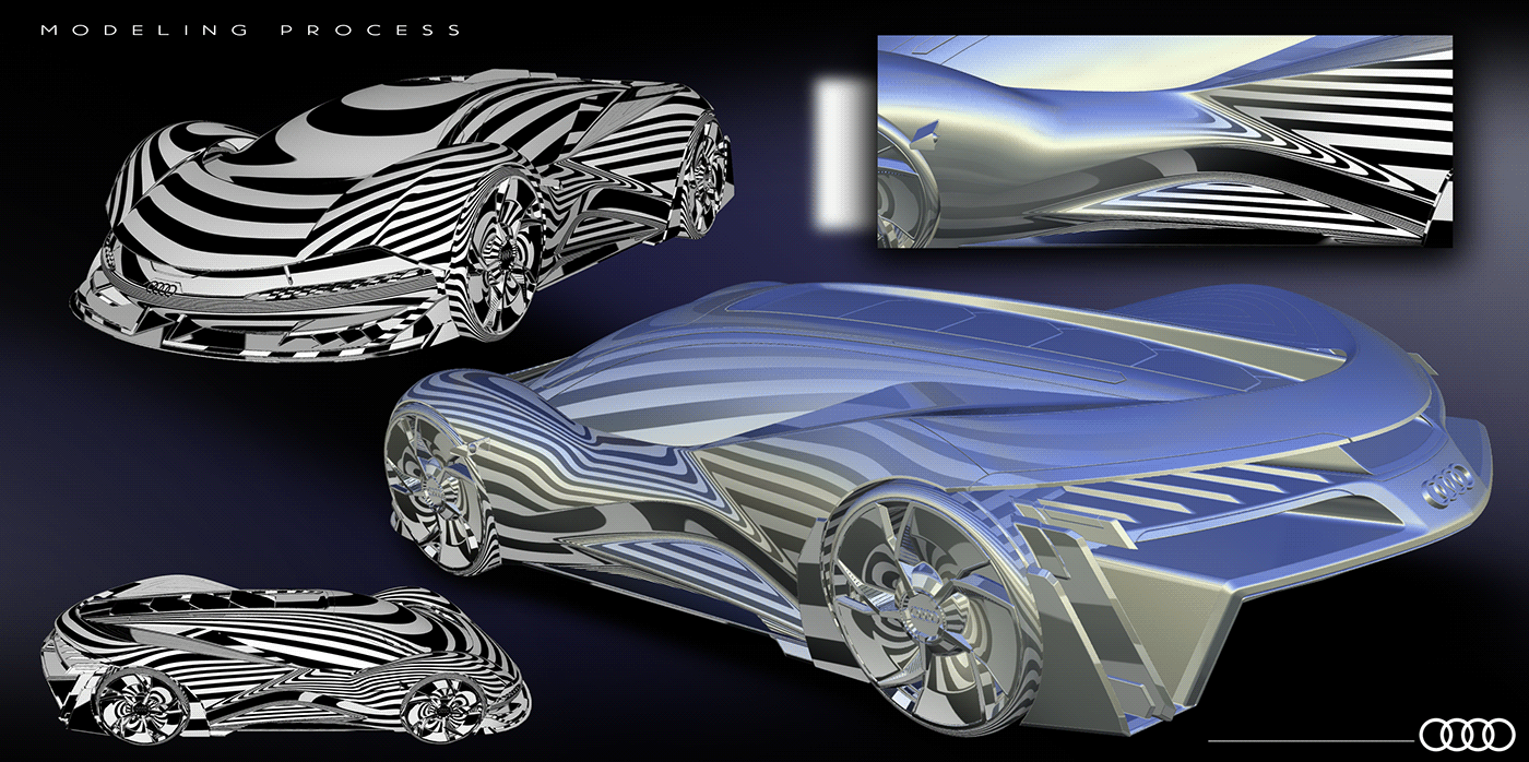 audi，concept，Appearance design，Cool，Automobile design，