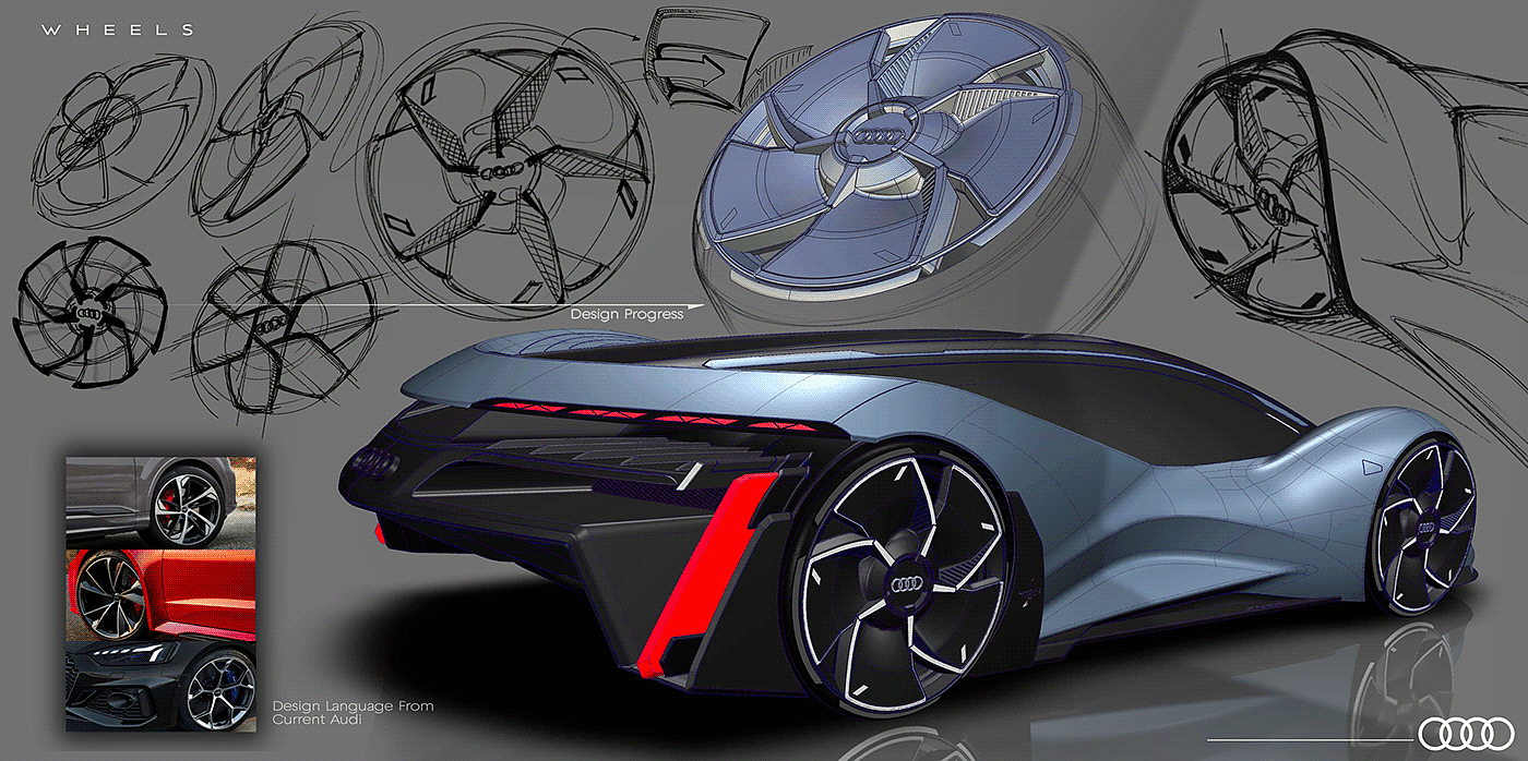 audi，concept，Appearance design，Cool，Automobile design，