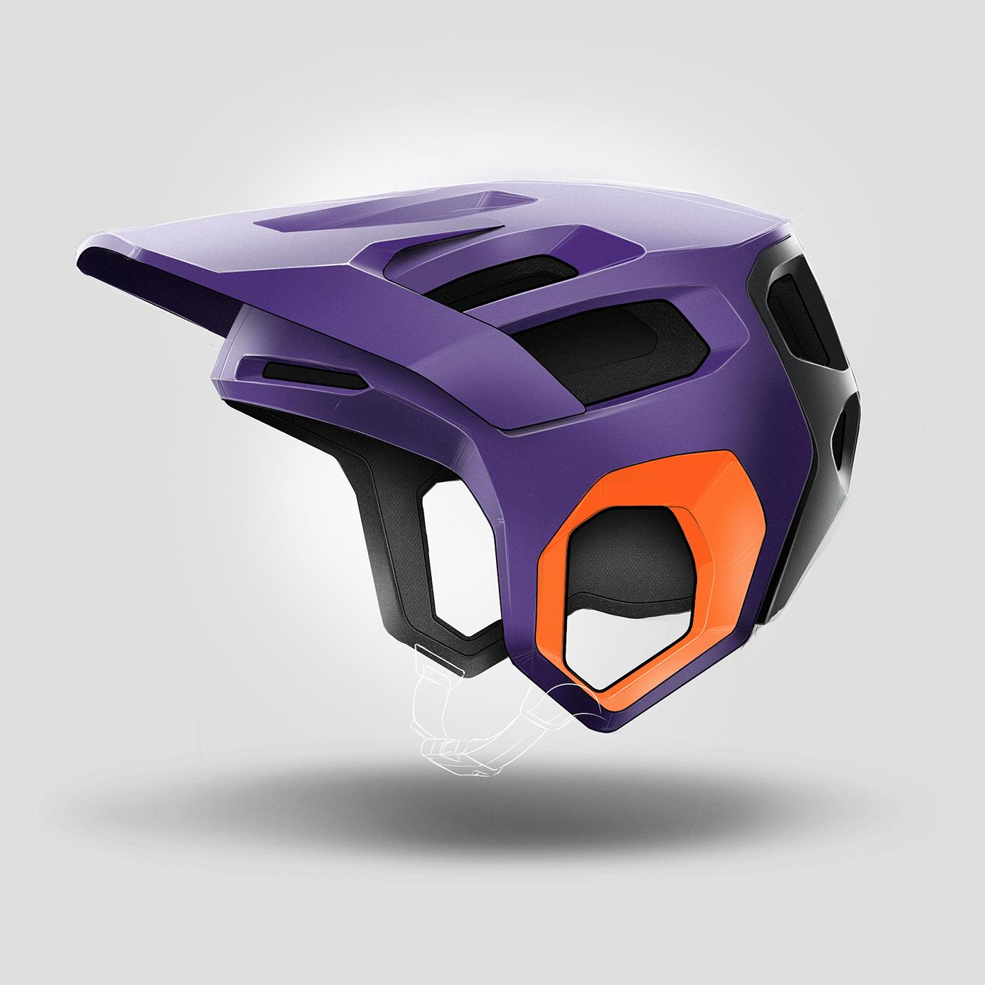 Helmet，painting，sketch，Design，