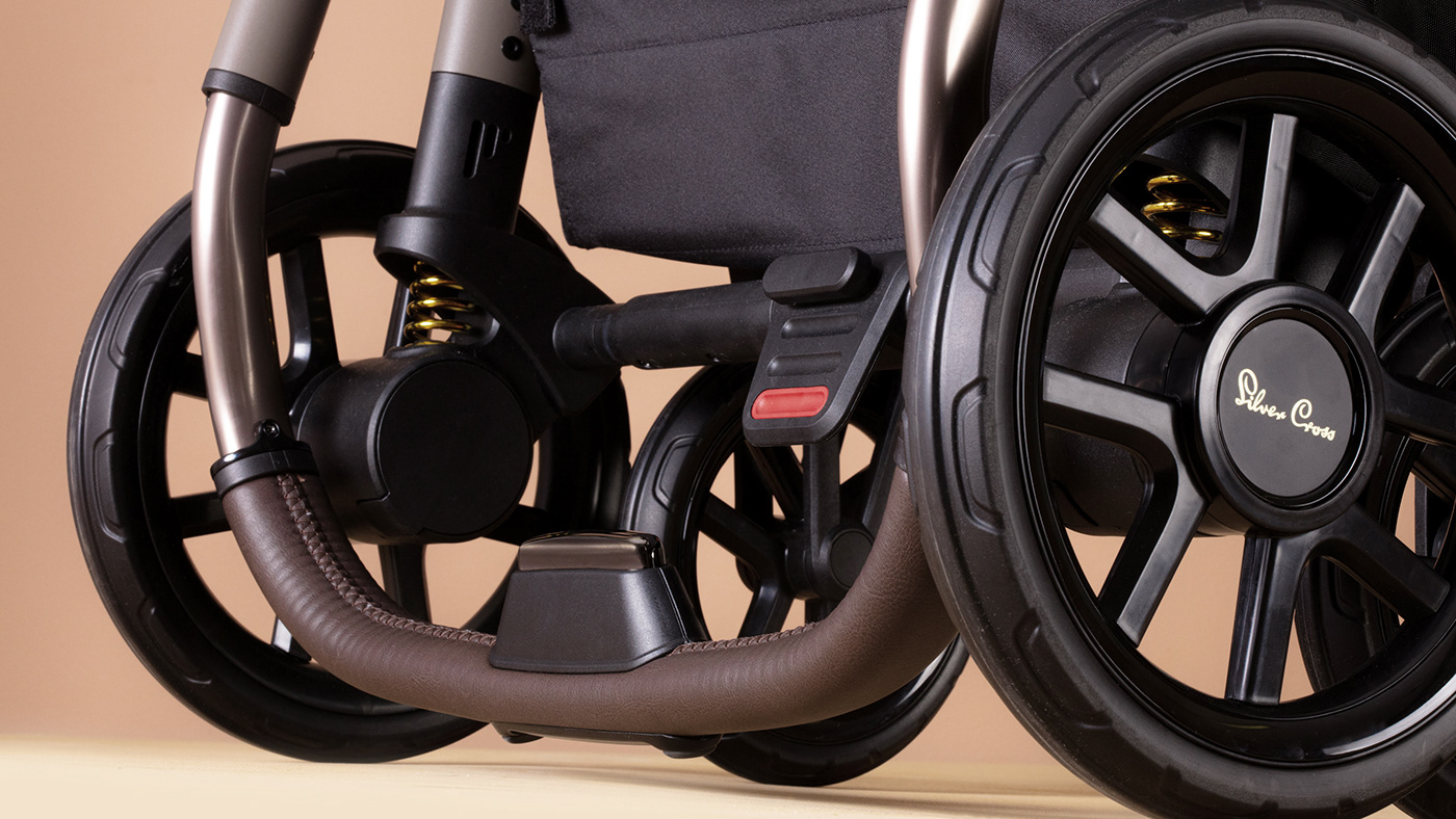 baby carriage，product design，Appearance design，delicate，