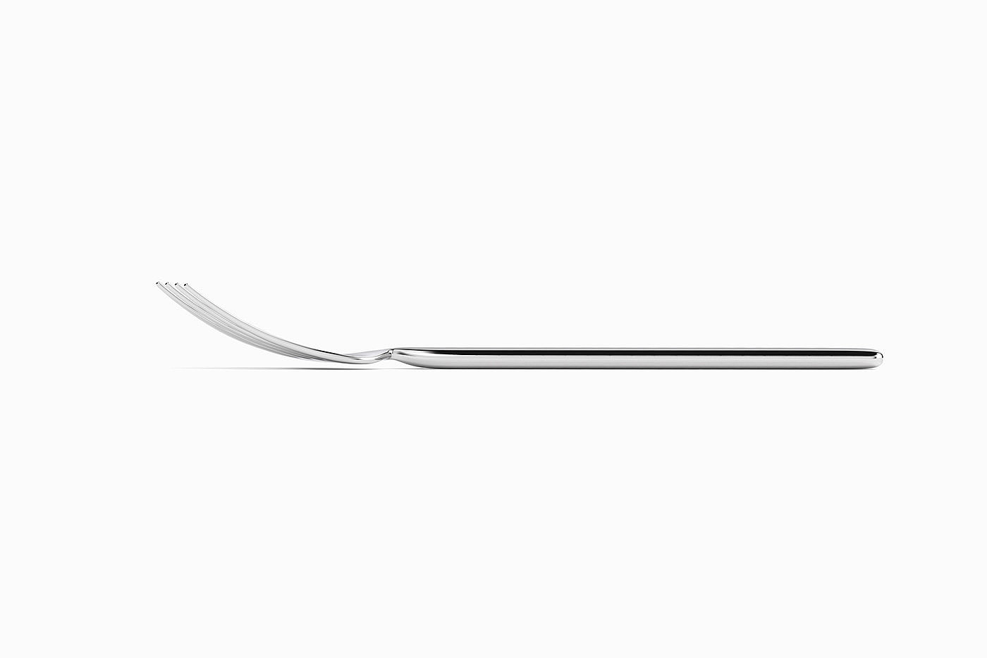 tableware，knife，fork，soup spoon，product design，Appearance design，