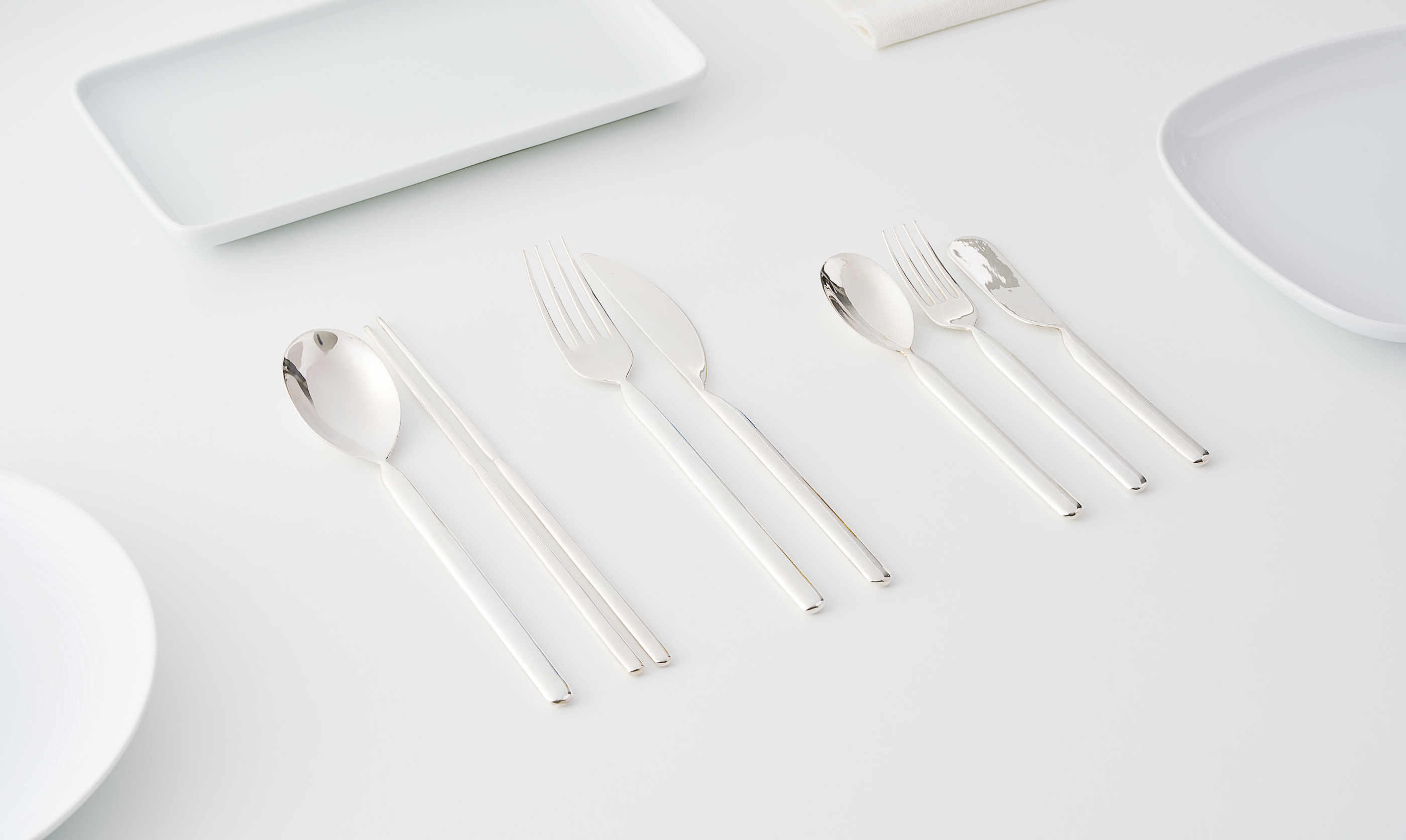 tableware，knife，fork，soup spoon，product design，Appearance design，