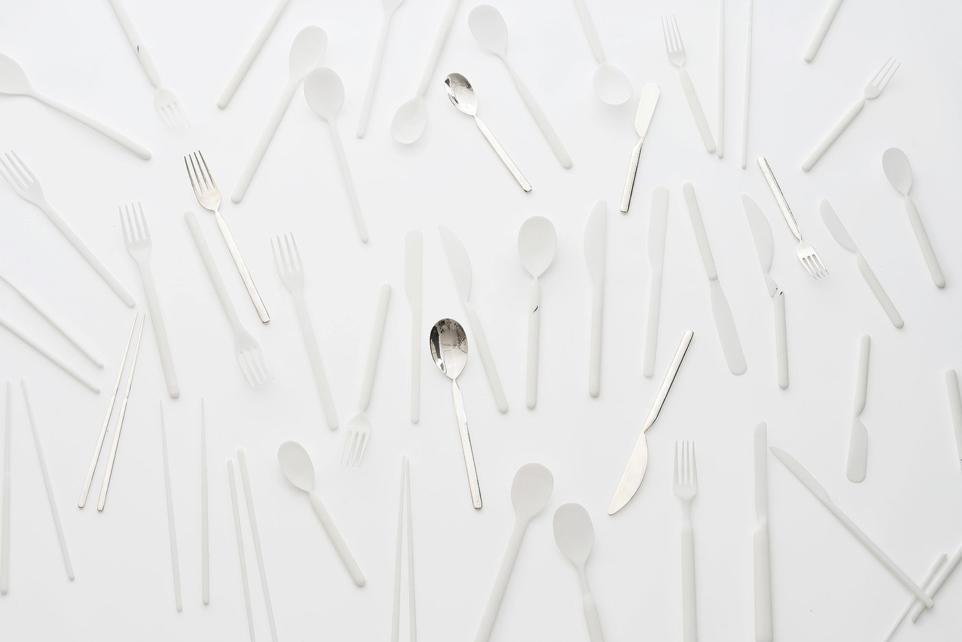 tableware，knife，fork，soup spoon，product design，Appearance design，