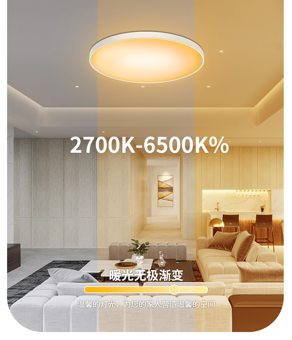 Intelligent lighting，Intelligent ceiling lamp，Home Furnishing lighting，