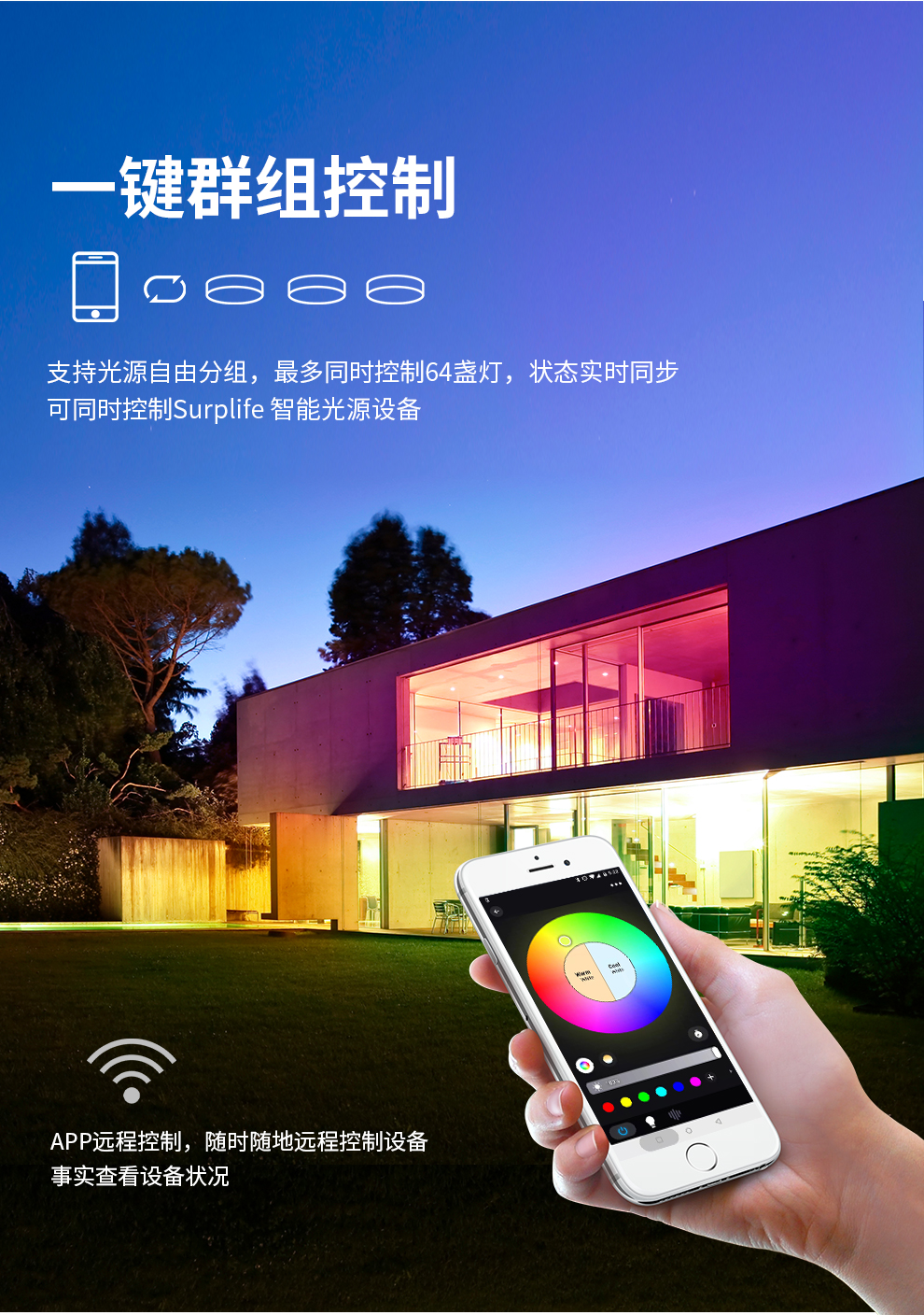 Intelligent lighting，Intelligent ceiling lamp，Home Furnishing lighting，