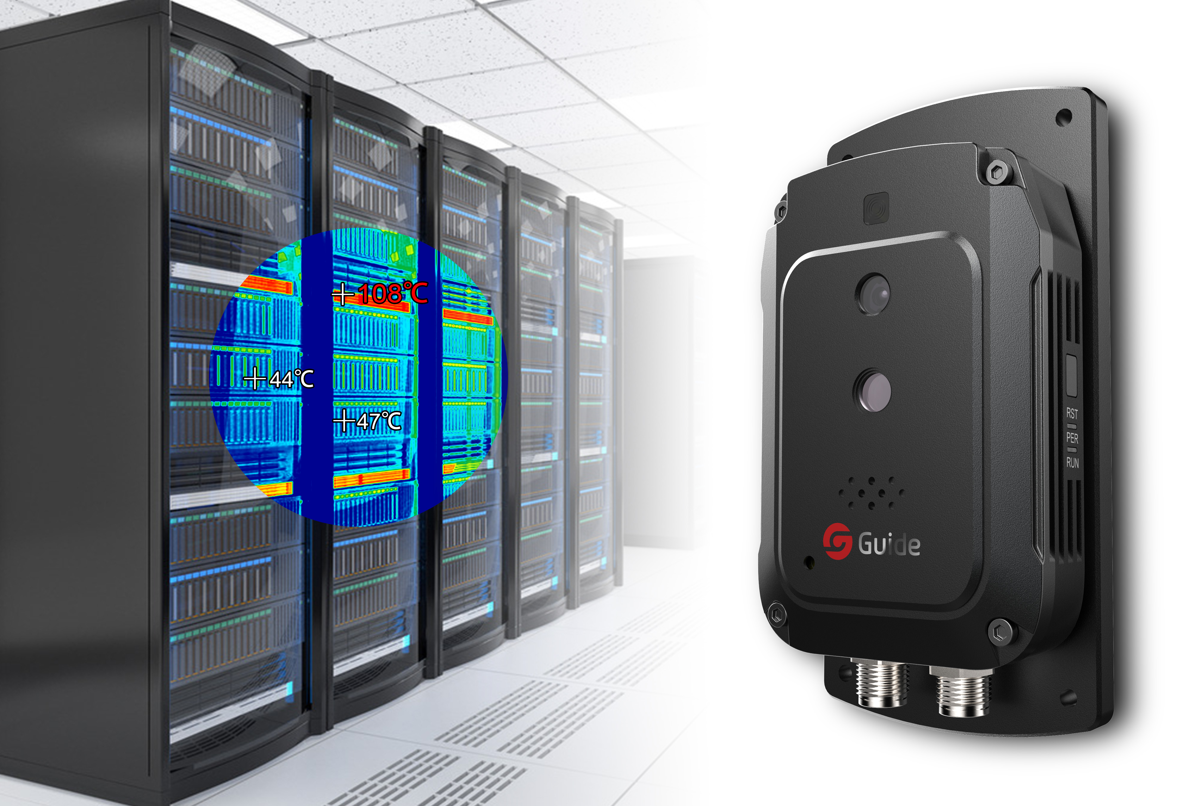 Infrared thermal imaging, file detection, equipment monitoring，