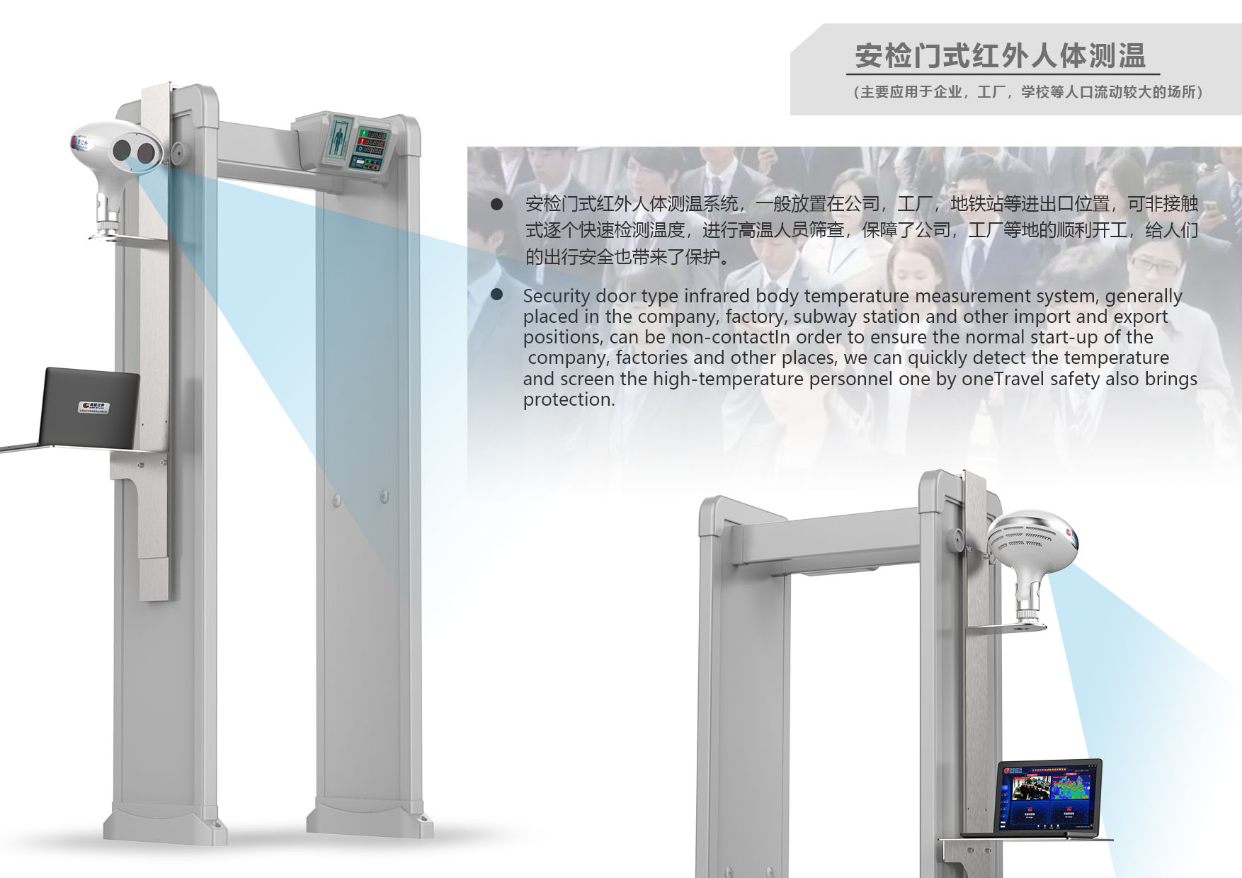 Human body temperature monitoring, infrared thermal imaging, fighting the epidemic，