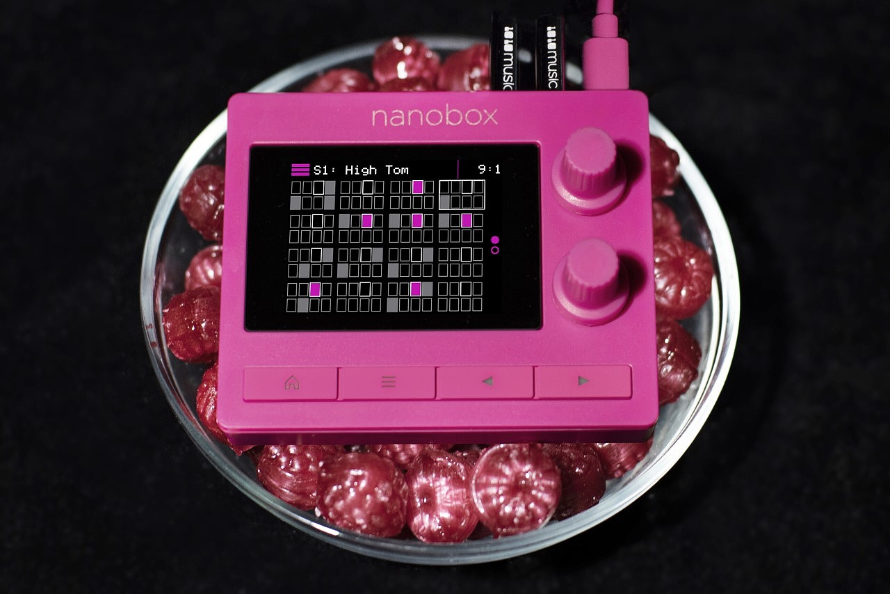 product design，Nanobox，Drum sequencer，Mini，Electronic instrument，