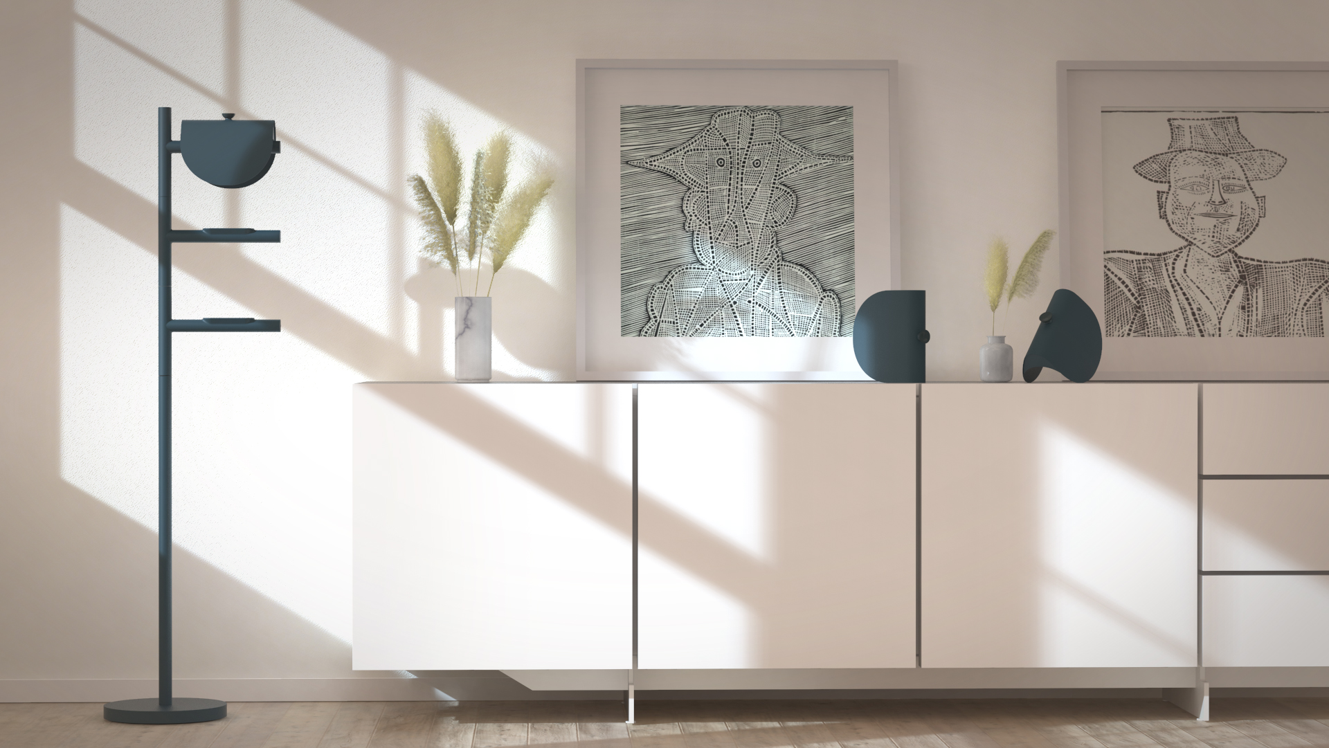 floodlight，product design，Appearance design，convenient，TUNE，