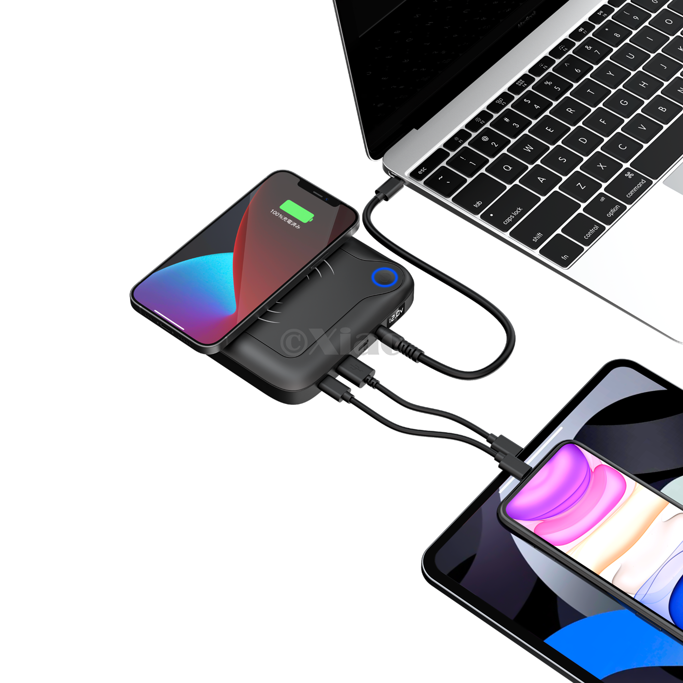 portable battery，