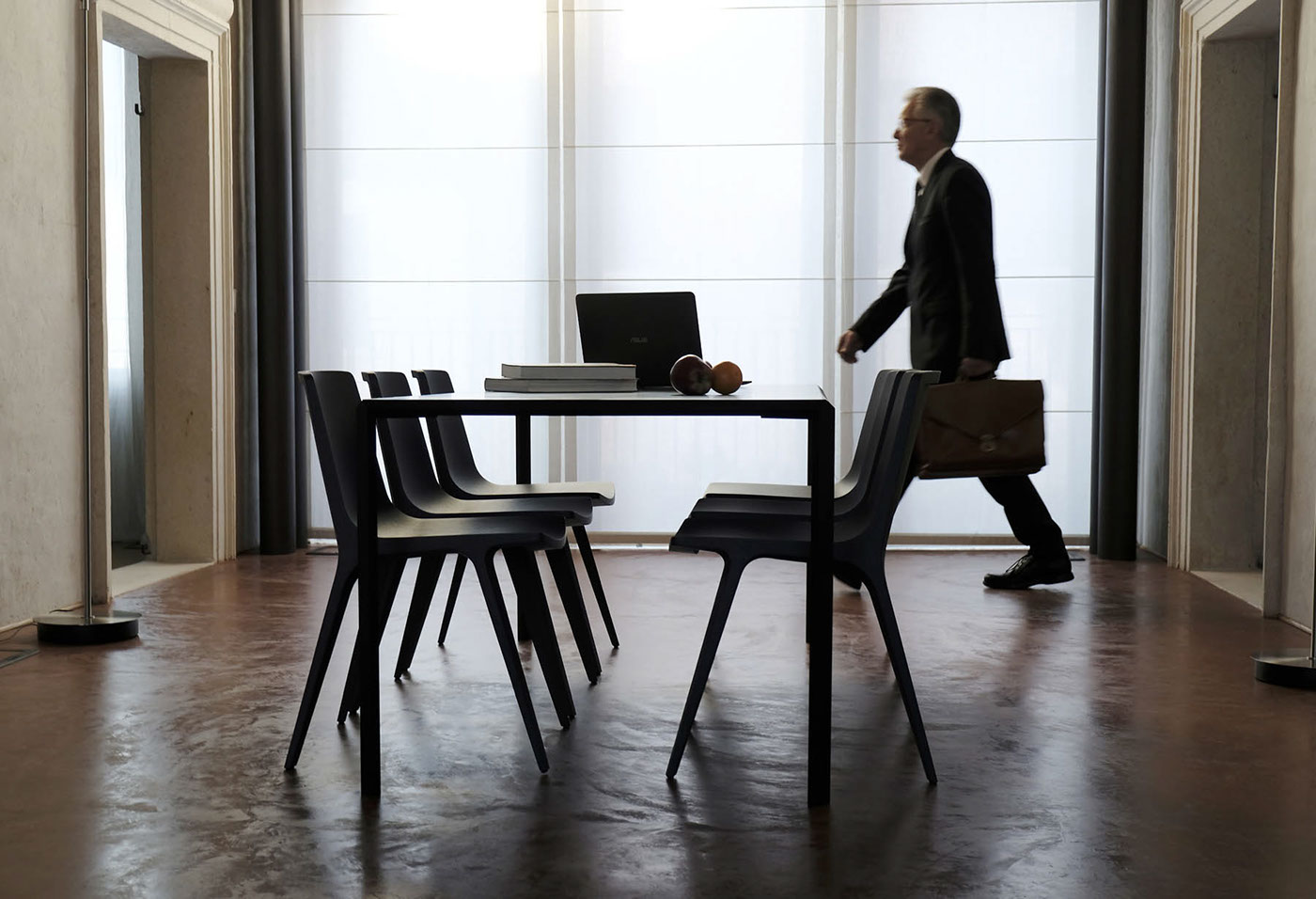 Reprint，furniture，Table，All steel，Hidden screw，Simplicity，