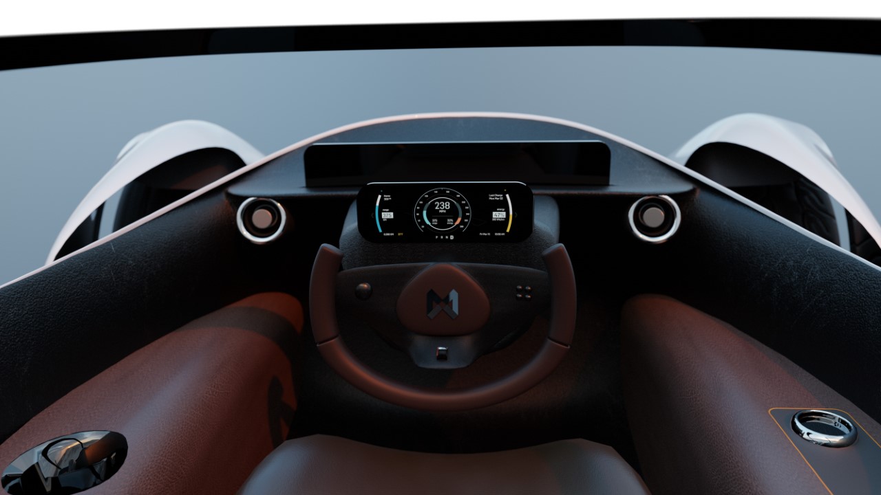 Traroca V1，racing，industrial design，Futurist，