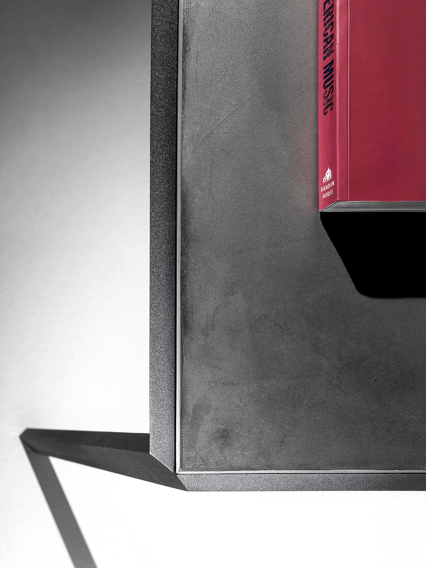 Reprint，furniture，Table，All steel，Hidden screw，Simplicity，