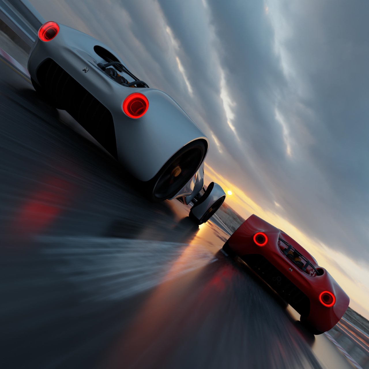 Traroca V1，racing，industrial design，Futurist，