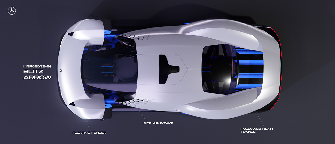 Mercedes-EQ，automobile，industrial design，future，3d，