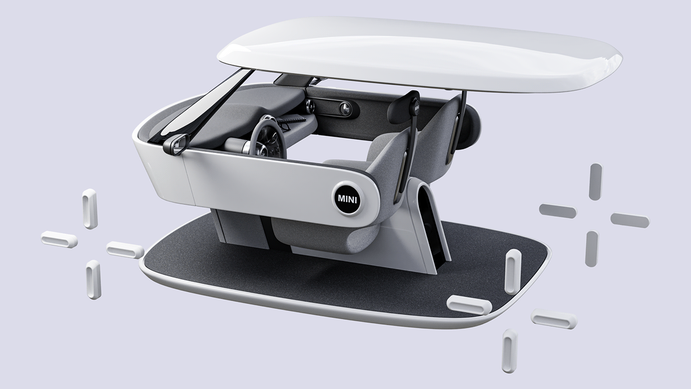 industrial design，Mini，automobile，chair，Simplicity，