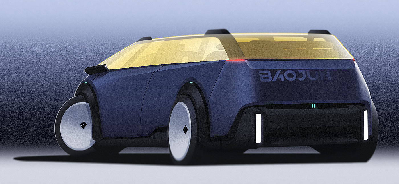 3D car，truck，industrial design，Baojun，