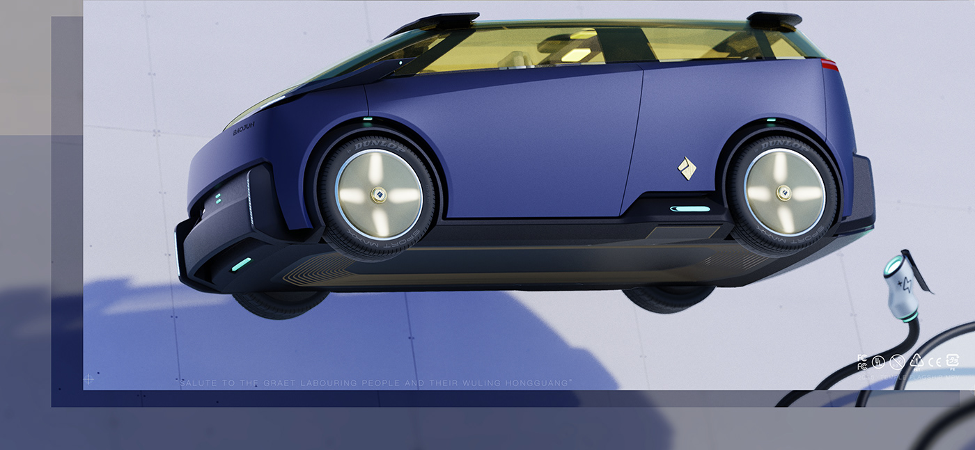 3D car，truck，industrial design，Baojun，