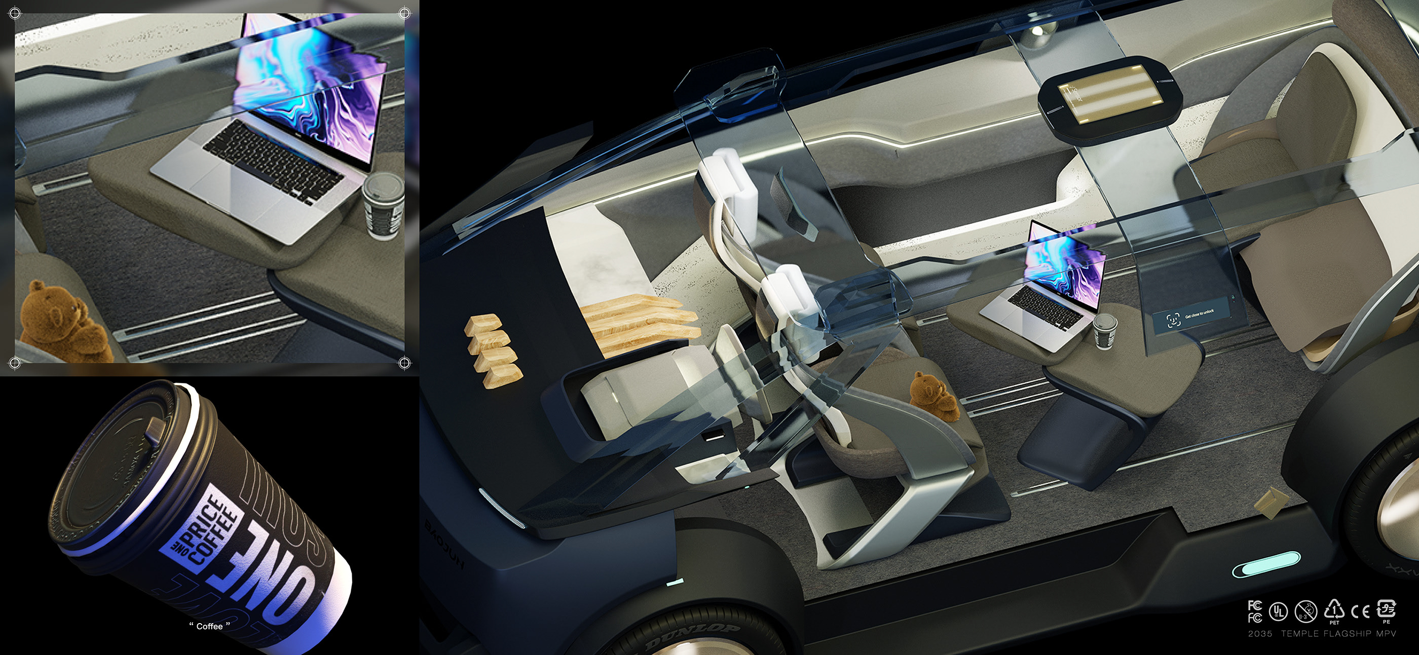 3D car，truck，industrial design，Baojun，