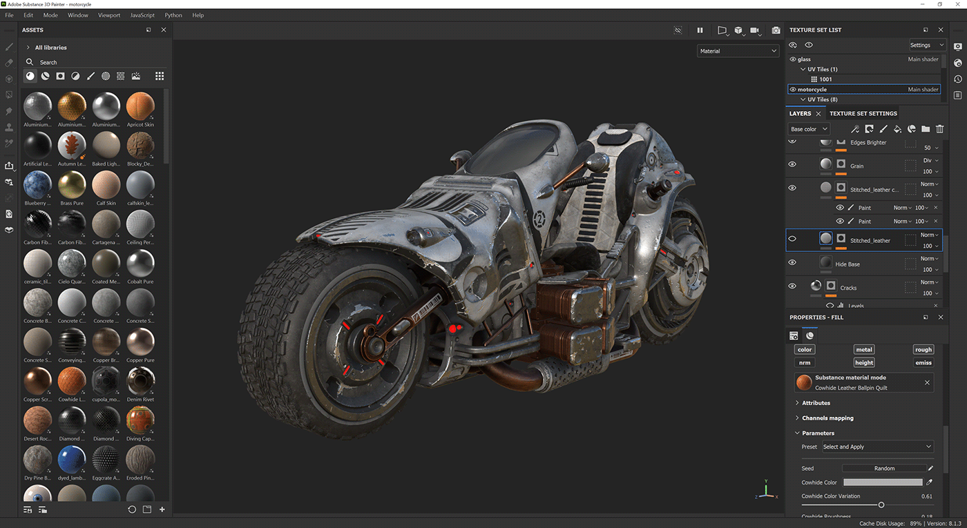 3D scanning，cgi，motorcycle，Photogrammetry，Cyberpunk，