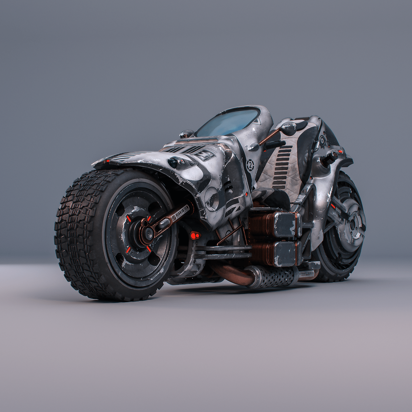3D scanning，cgi，motorcycle，Photogrammetry，Cyberpunk，