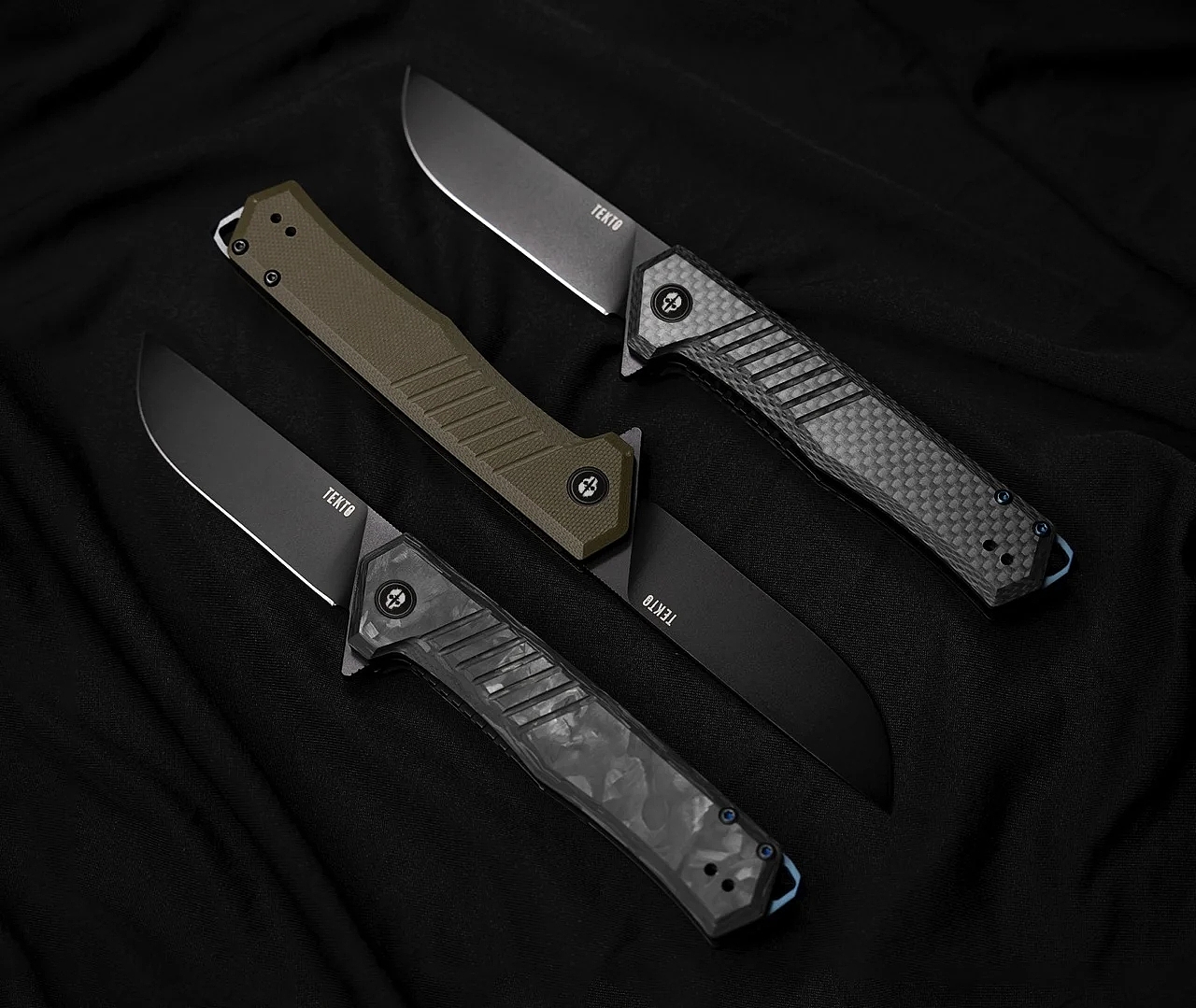 Tekto，pocket knife，Titanium plating，product design，