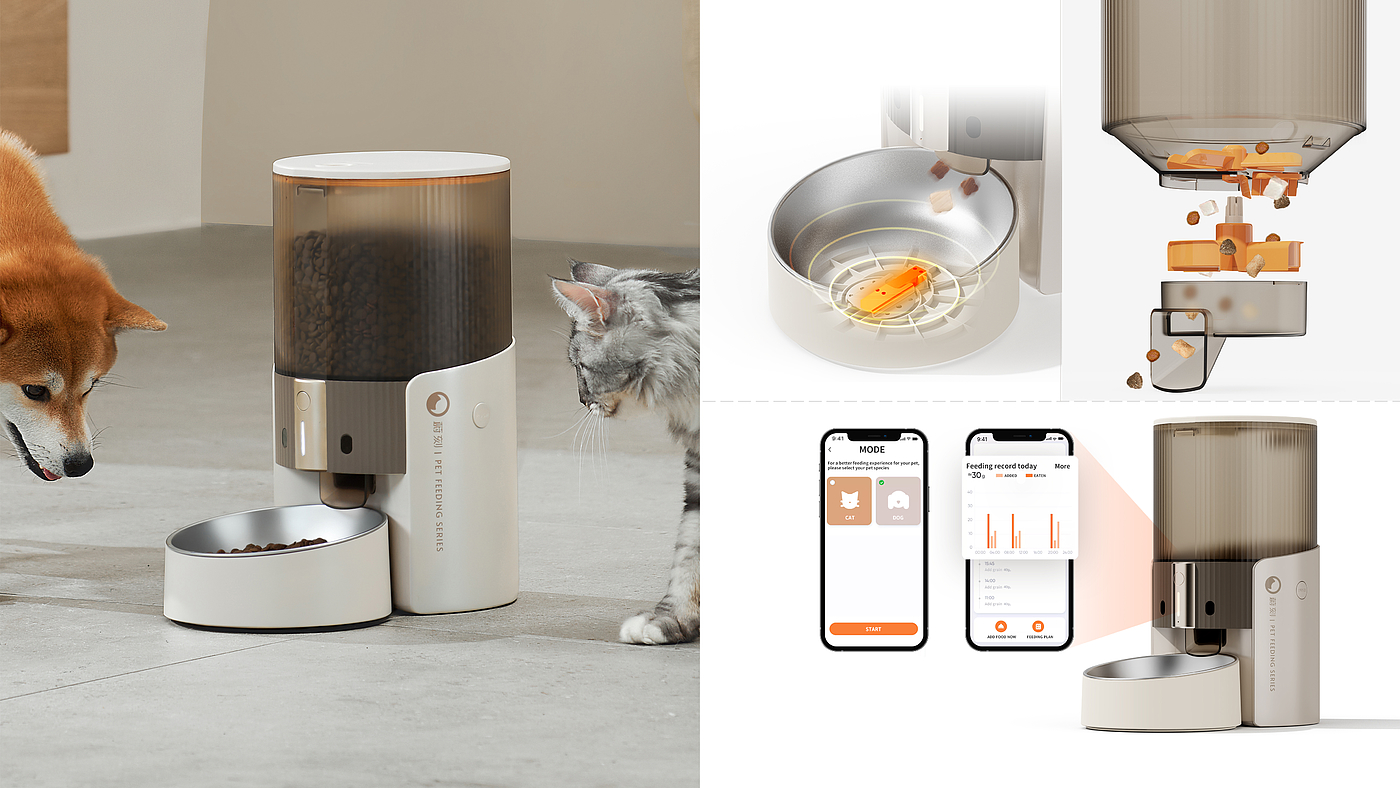 Kitty，Dog，Pets，Smart home，Feeder，