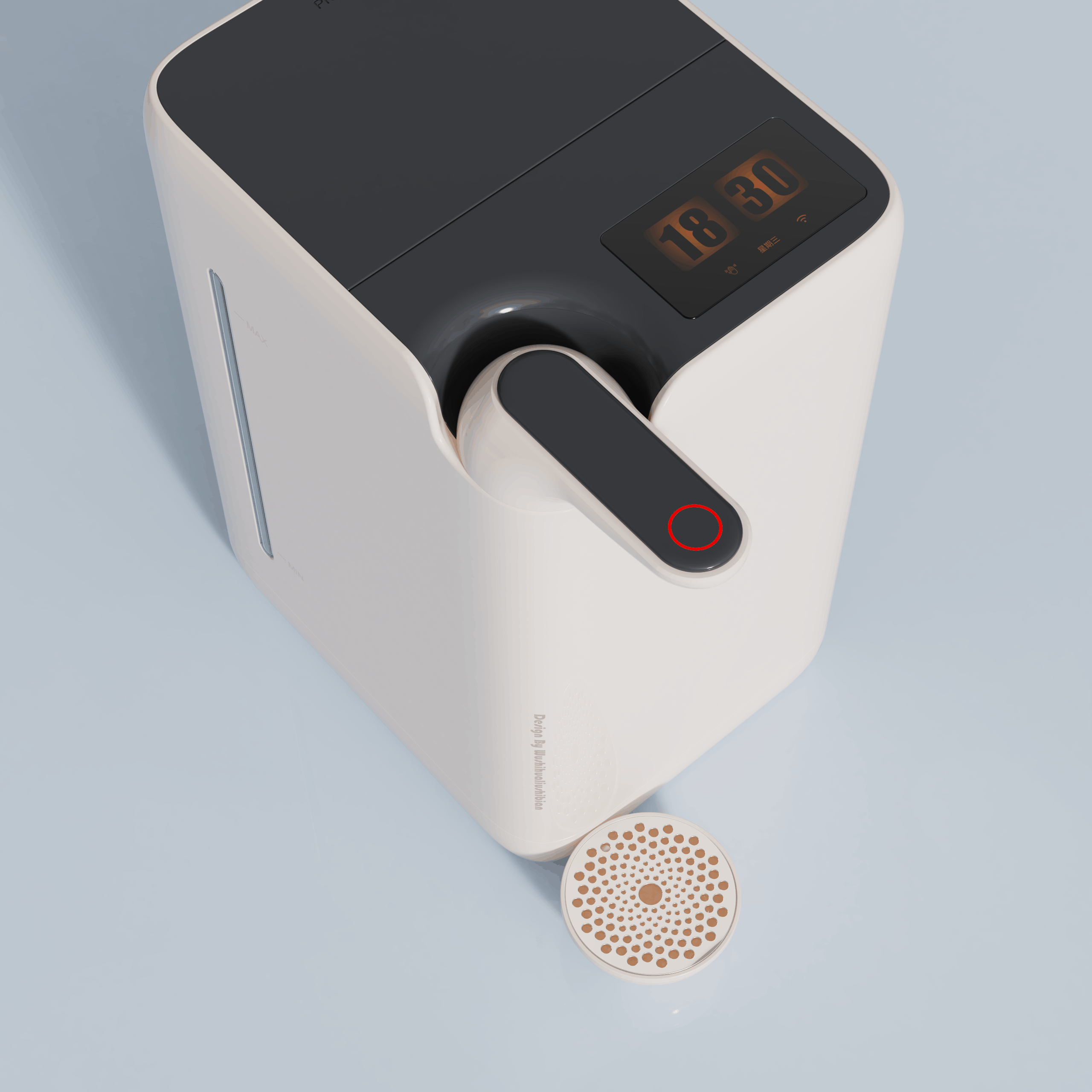 Water dispenser，product design，Design with Soul，amusing，Dynamic graph，