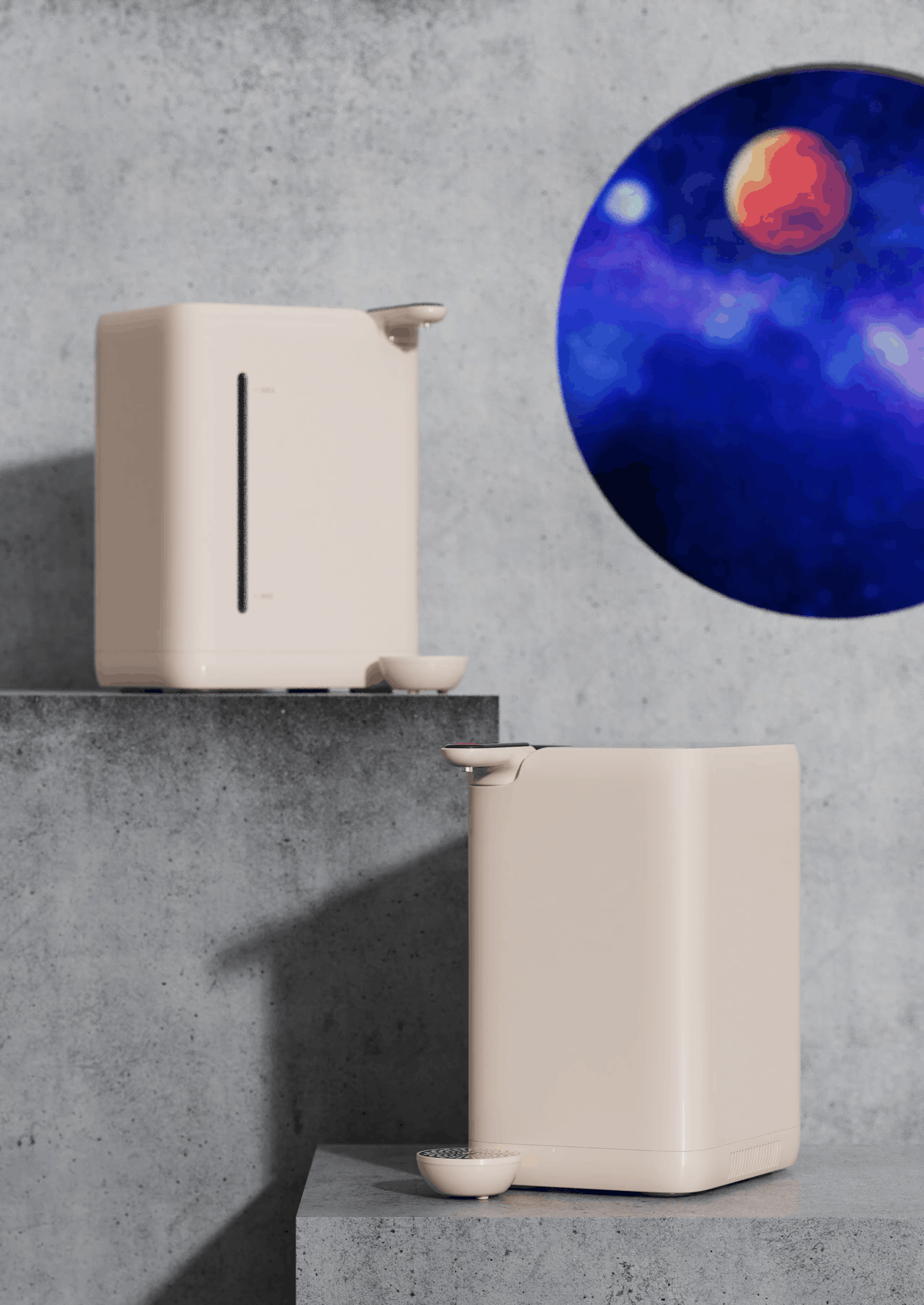Water dispenser，product design，Design with Soul，amusing，Dynamic graph，
