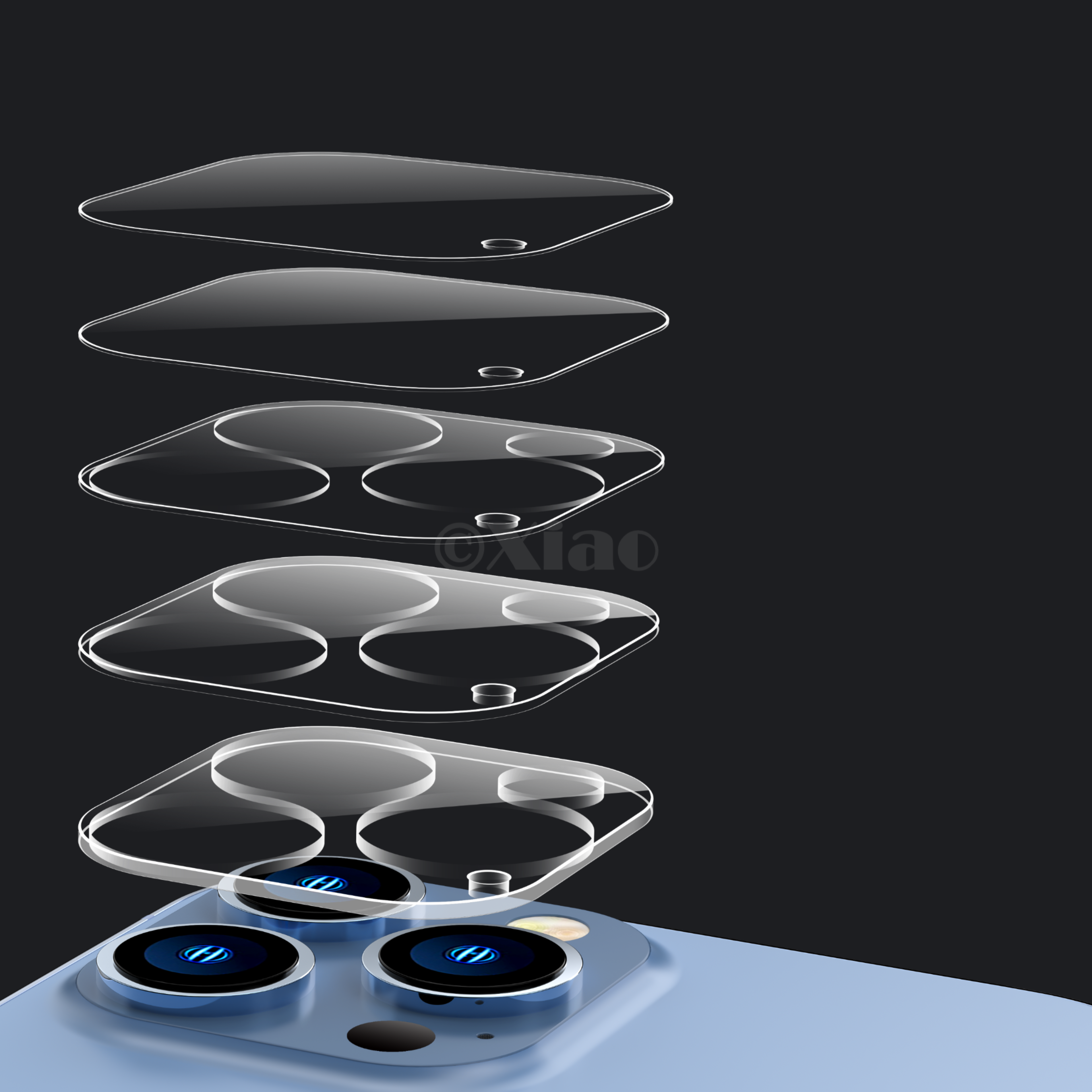 Mobile phone lens，