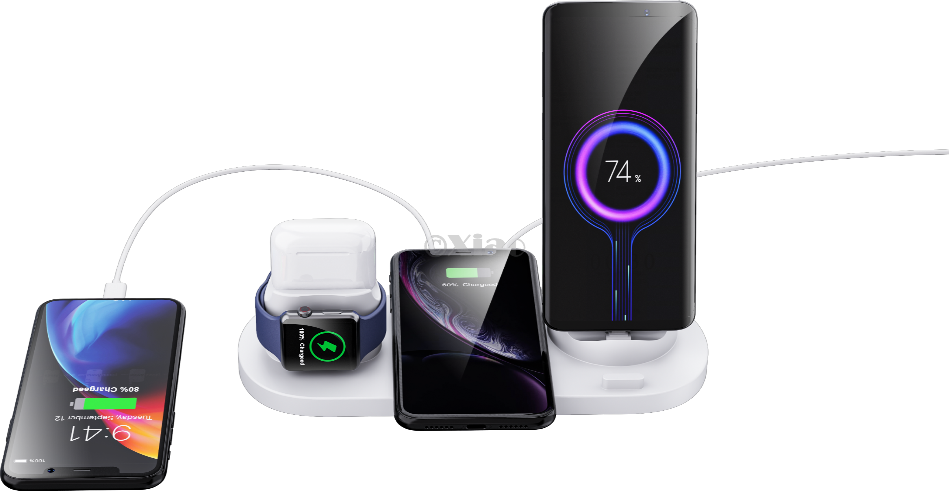 Multifunctional charging treasure，