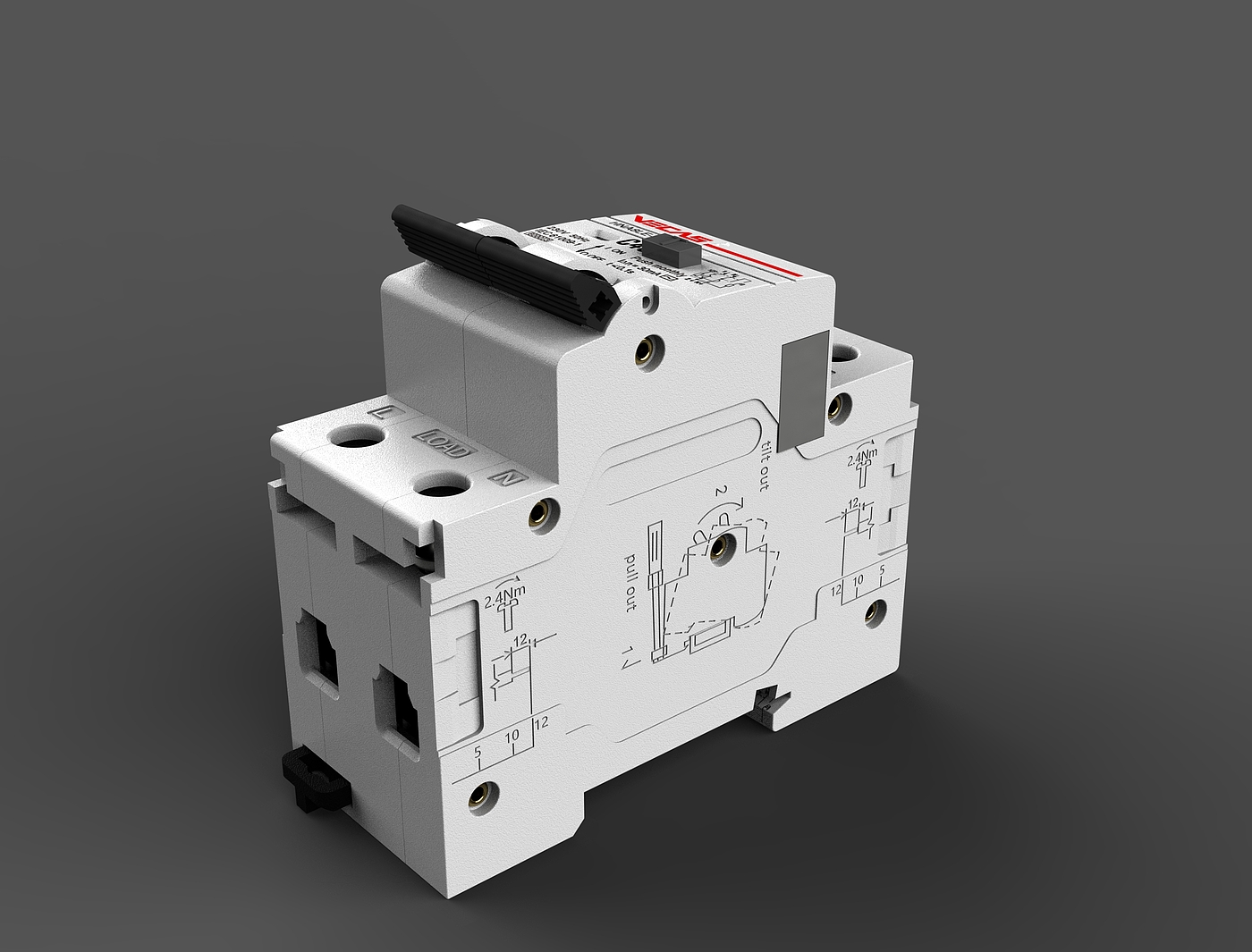 Leakage circuit breaker，