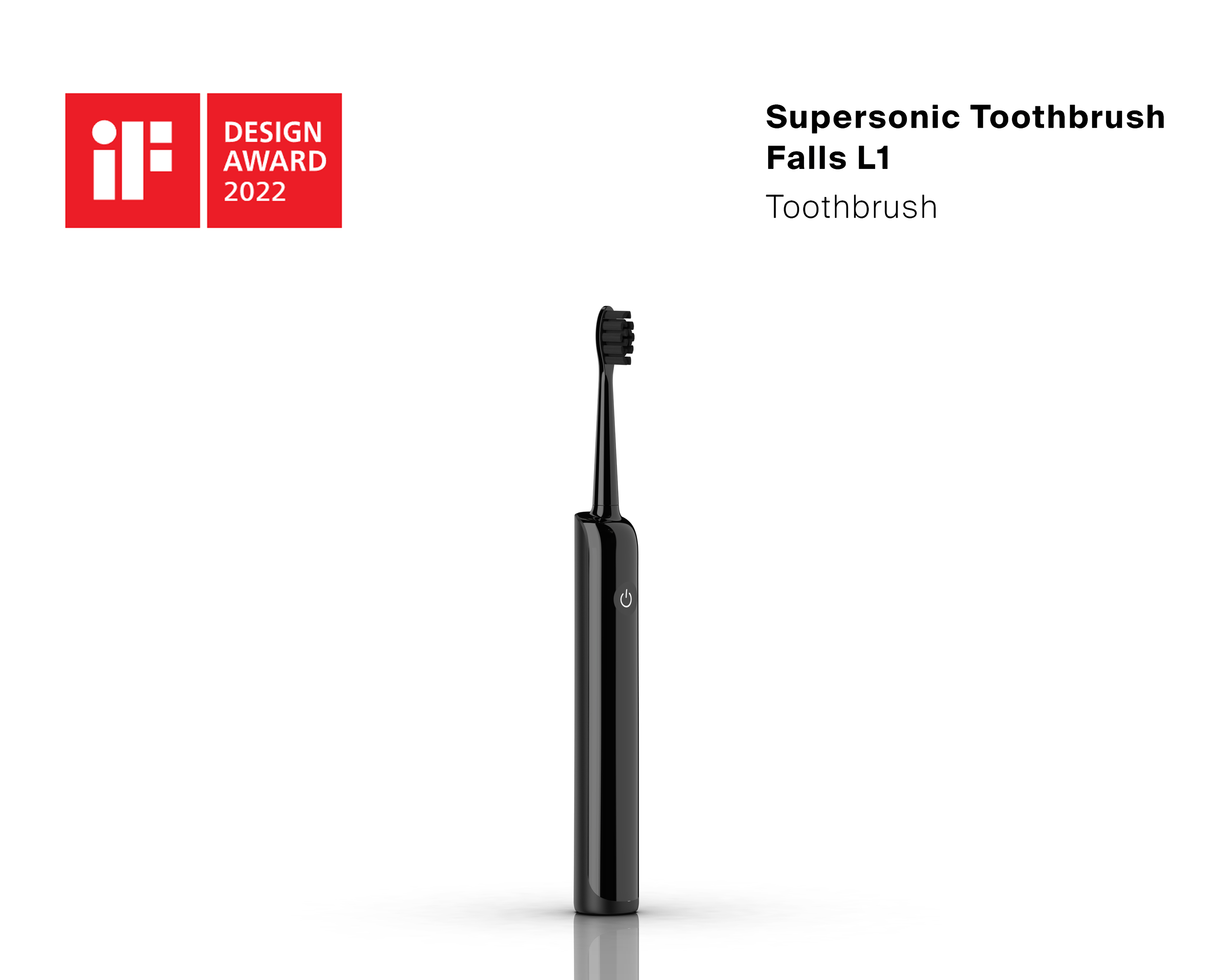 product design，industrial design，Industrial product design，If Award，Design Award，Intelligent electric toothbrush，Modeling and rendering，Award application service，