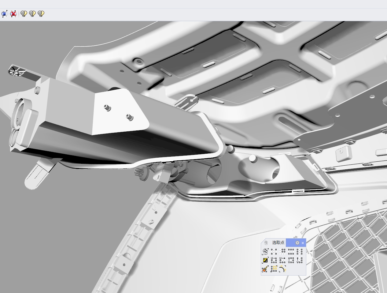 Car headlight design，