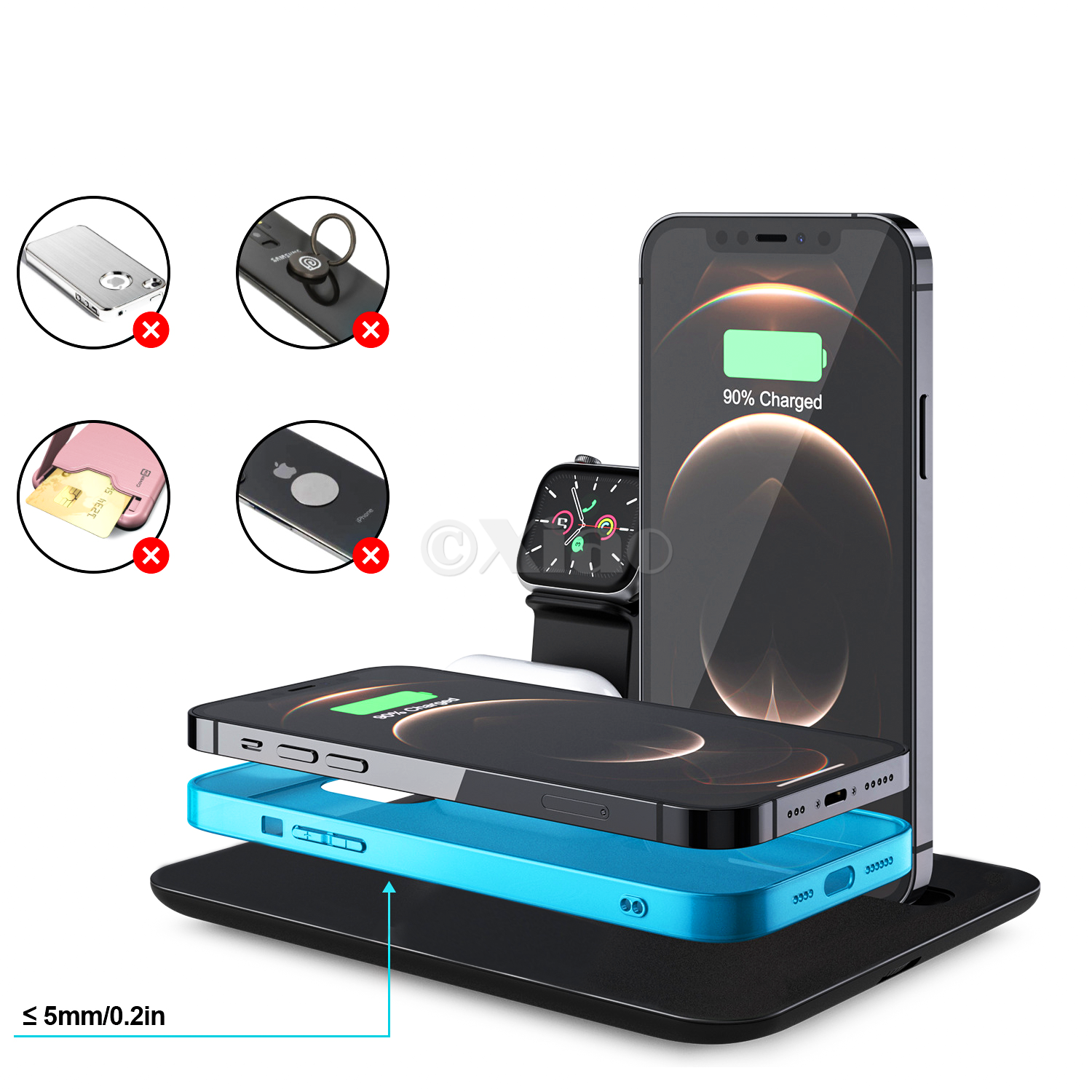 Multifunctional charging stand，