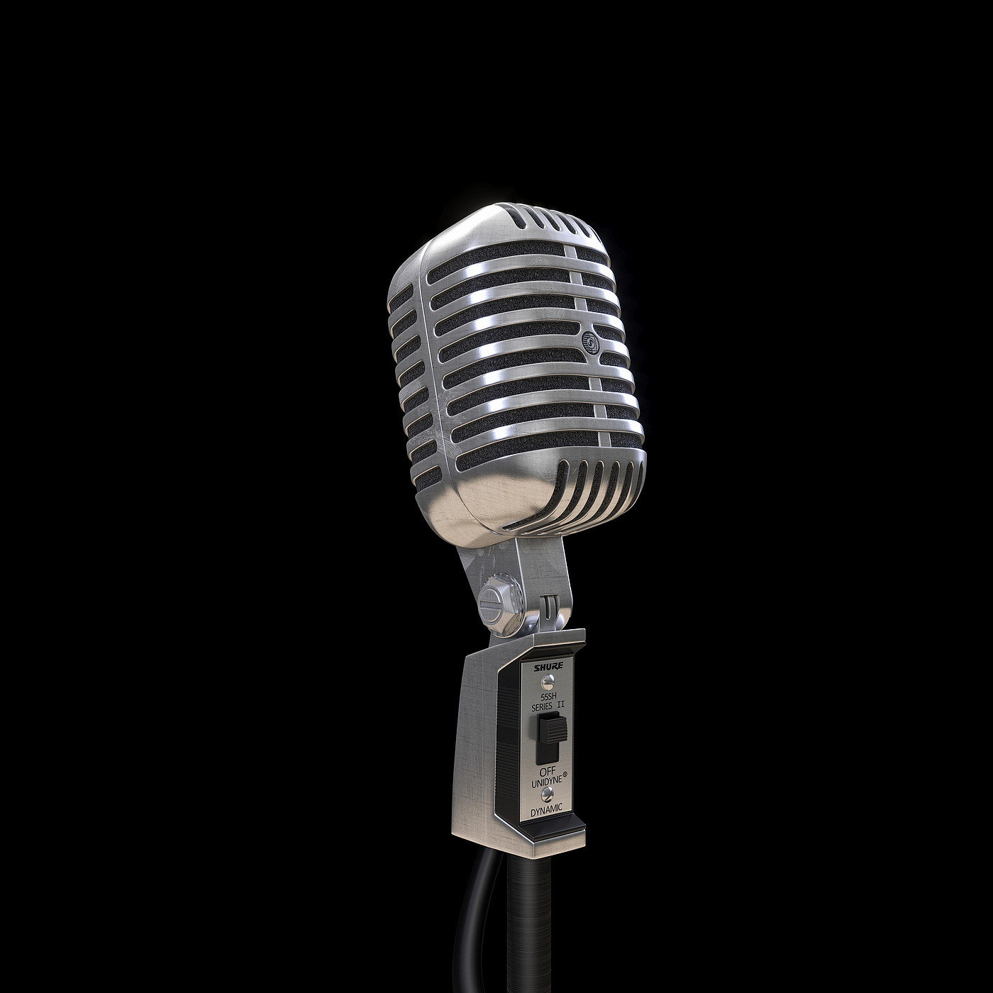 Microphone，industrial design，Design，cgi，3dmax，visualization，Model，