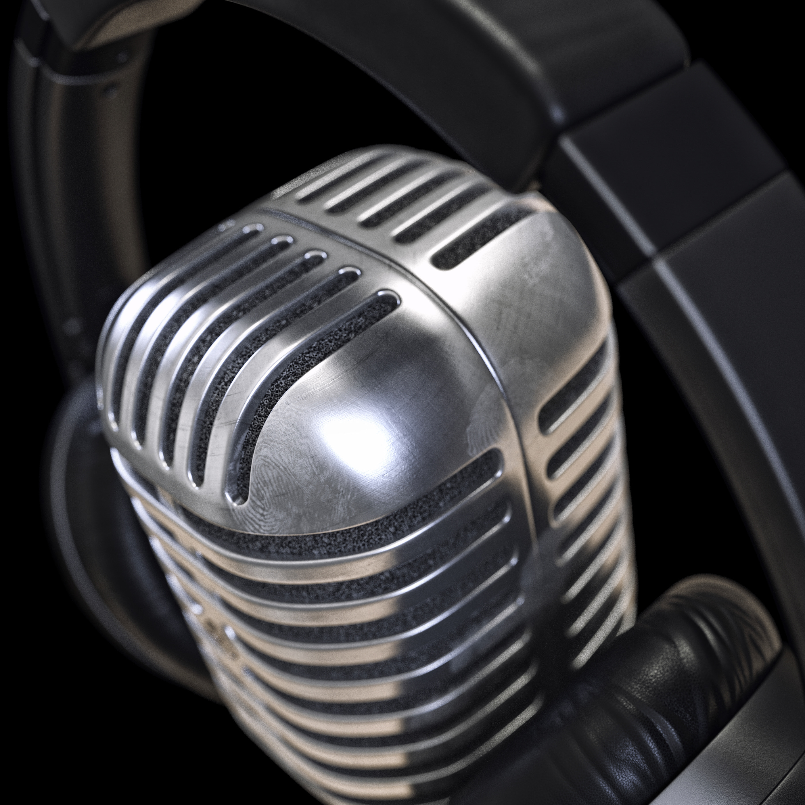 Microphone，industrial design，Design，cgi，3dmax，visualization，Model，
