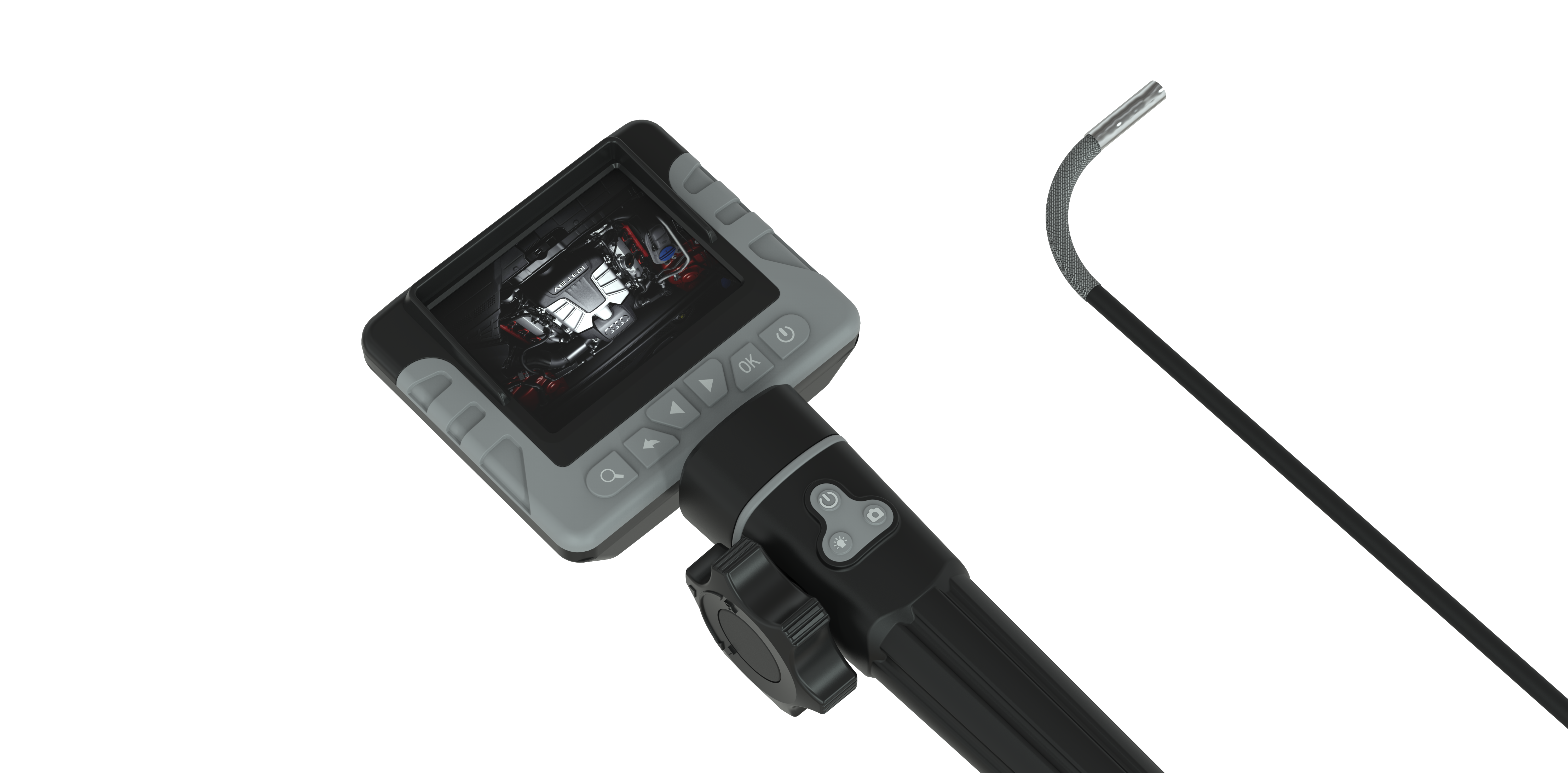 Design of industrial endoscope，product design，Appearance design，Product structure design，Endoscopic Screen Design，Endoscope design，Design of industrial endoscope，product design，Appearance design，Product structure design，