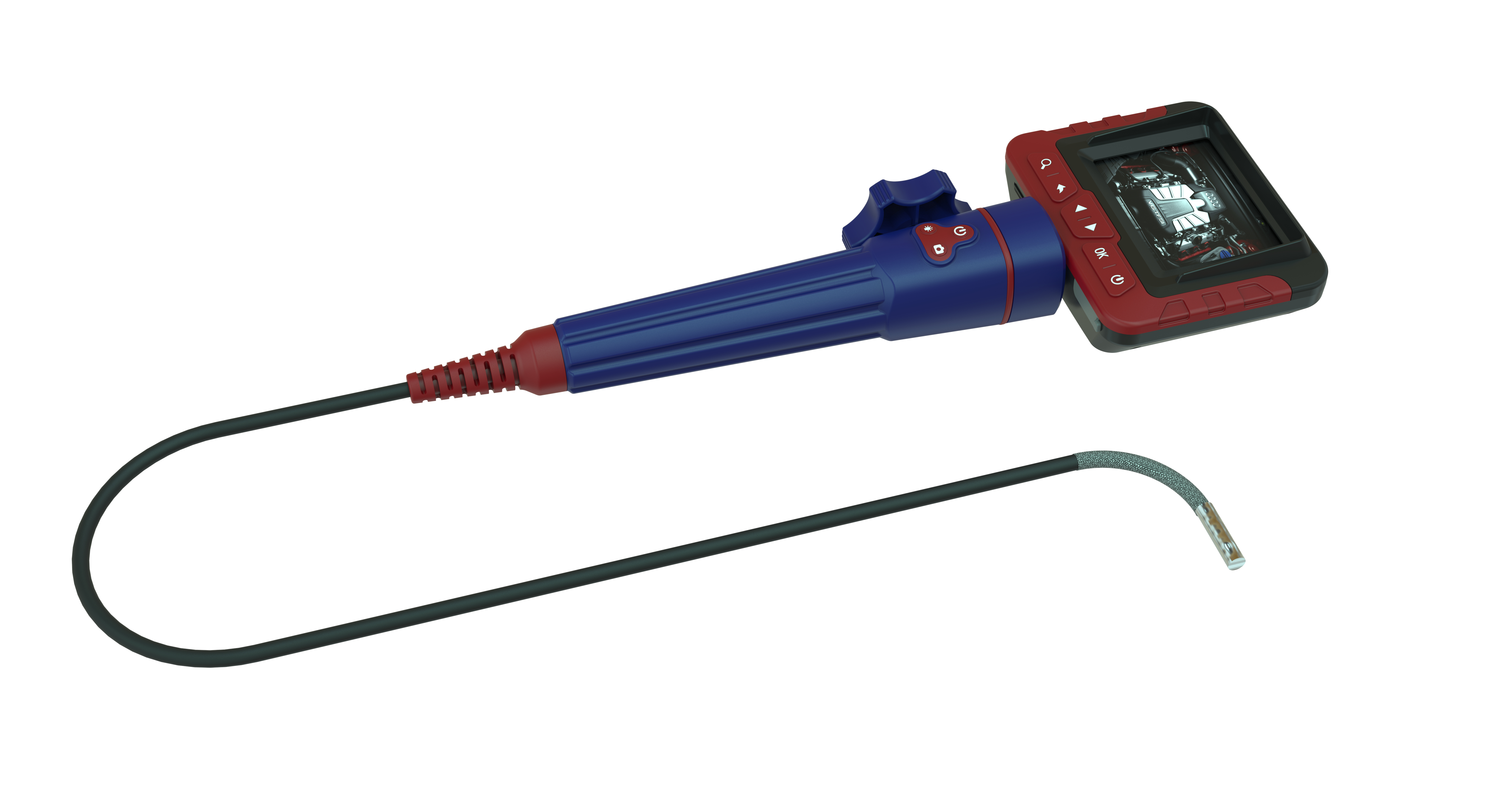 Design of industrial endoscope，product design，Appearance design，Product structure design，Endoscopic Screen Design，Endoscope design，Design of industrial endoscope，product design，Appearance design，Product structure design，