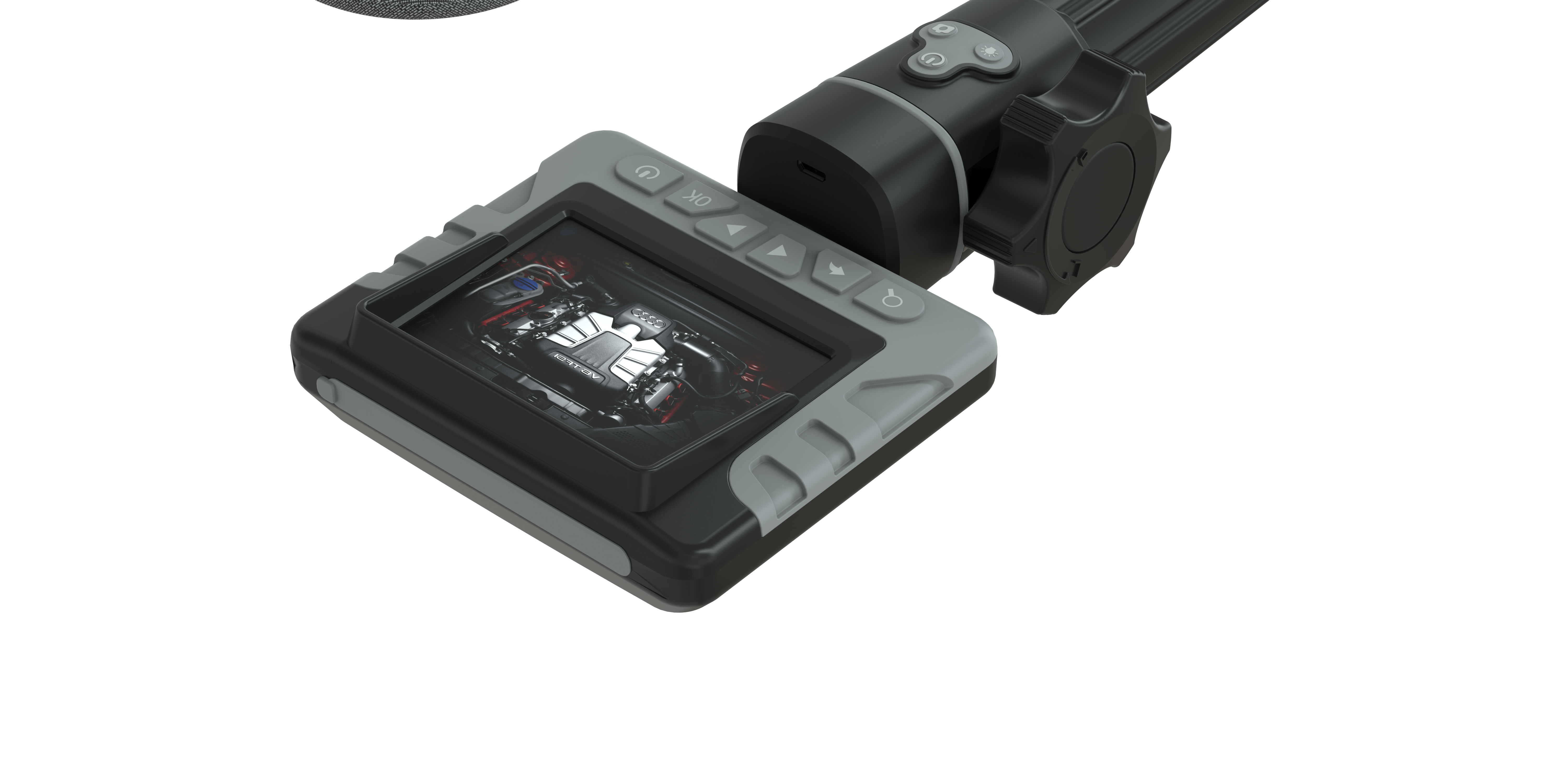 Design of industrial endoscope，product design，Appearance design，Product structure design，Endoscopic Screen Design，Endoscope design，Design of industrial endoscope，product design，Appearance design，Product structure design，