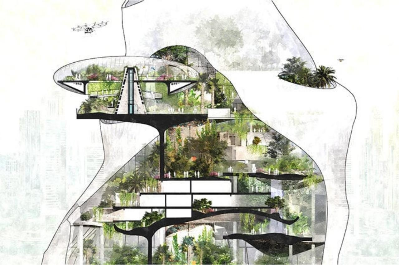 Vertical resort，aera，Architecture，city，Design，design，