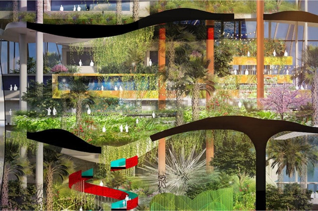 Vertical resort，aera，Architecture，city，Design，design，