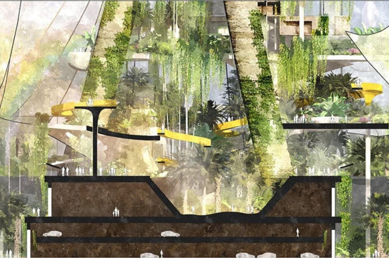 Vertical resort，aera，Architecture，city，Design，design，