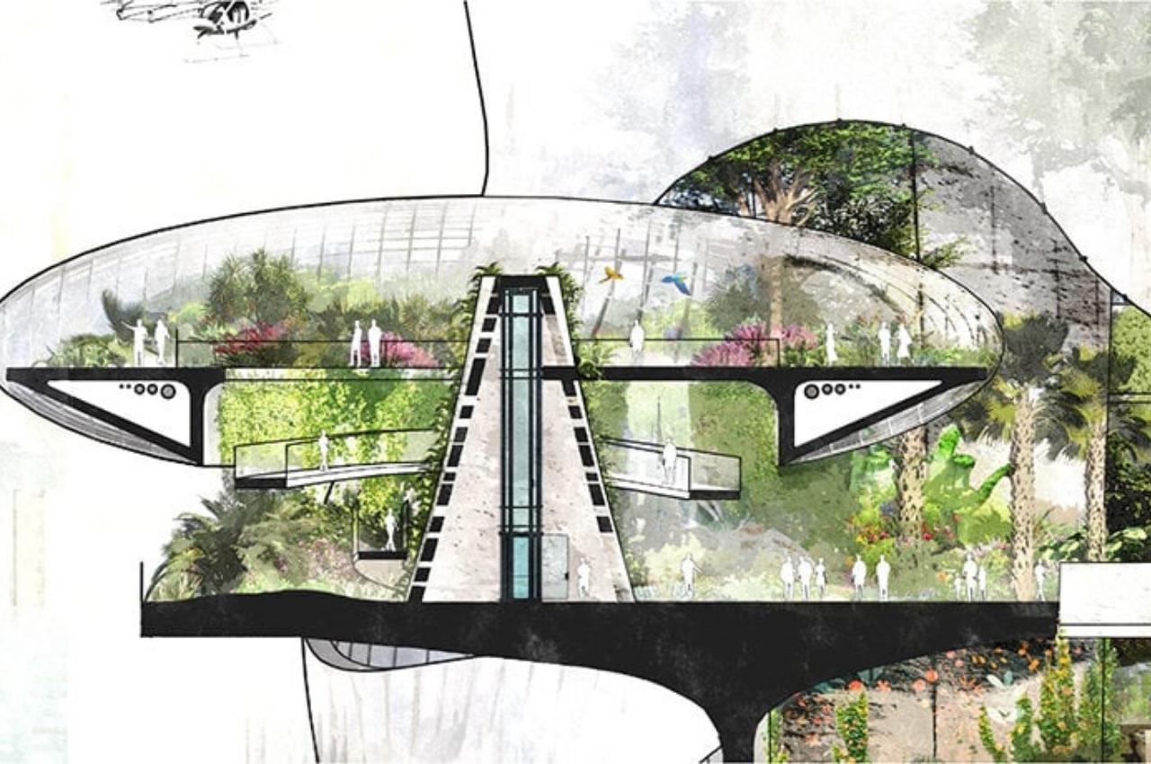 Vertical resort，aera，Architecture，city，Design，design，