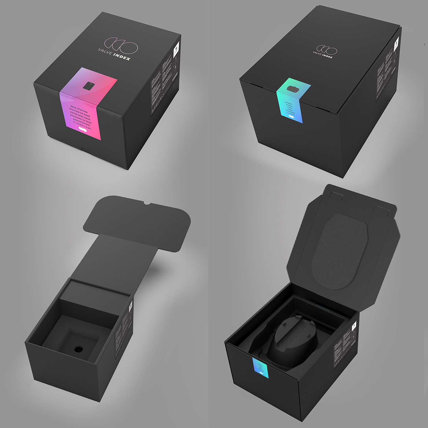 VR kit，Experience design，packing，