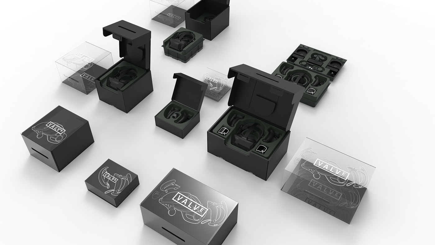 VR kit，Experience design，packing，