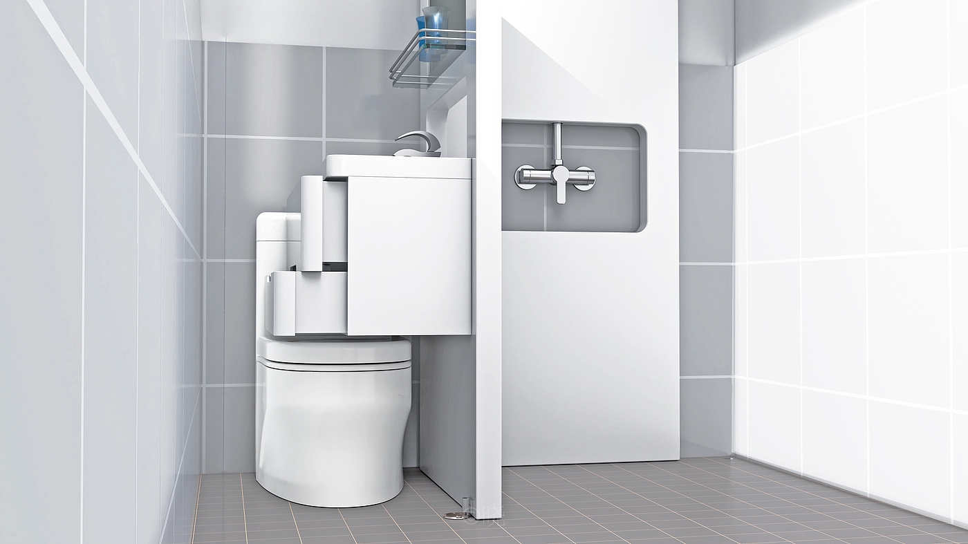 Bathroom distribution design，