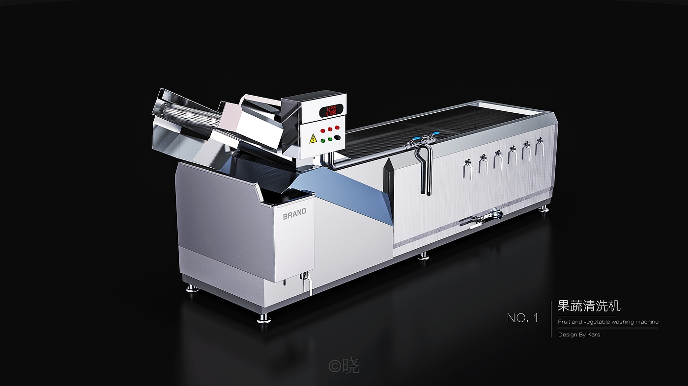 Vegetable cleaning machine，